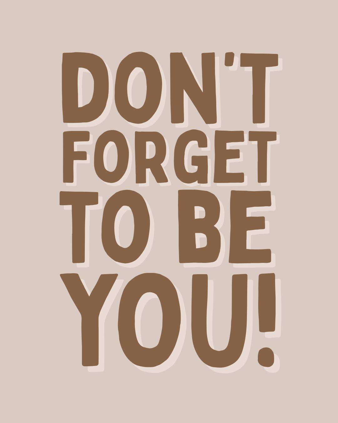 Don’t forget to be you.
Not the version of you that tries to please everyone.
Not the version shaped by expectations.
Just you.
Your feelings, your voice, your pace, your journey.
There’s strength in being authentic 🤍
#BeYourself #AuthenticityMatters #MentalWellbeing #SelfAcceptance #MentalHealthJourney