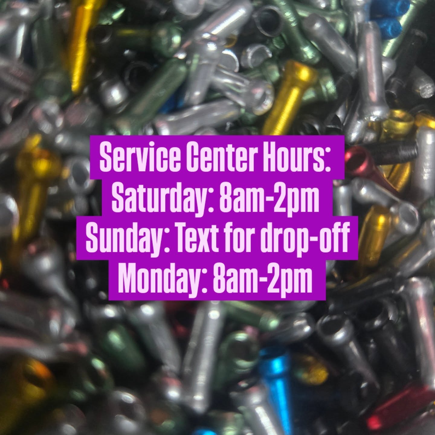 Checkout our Service Center Hours!!!! Come see us!!!
Call or text us: 714-401-0049
#servicecenter #bikemechanics #shophours #Fullerton