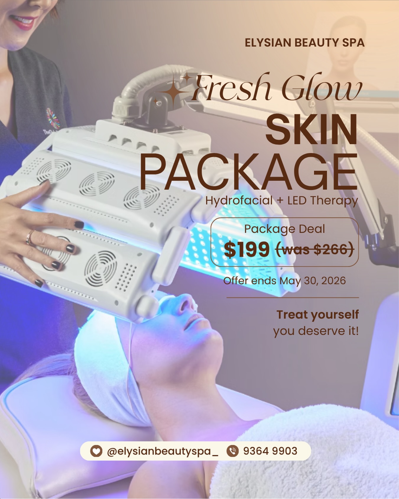 ✨ Fresh Glow Skin Package ✨
Give your skin the ultimate reset with our Hydrafacial + LED Therapy package! Designed to deeply cleanse, hydrate, heal and leave you glowing!
💧 Hydrafacial Benefits:
• Deeply cleanses pores
• Removes dead skin build-up
• Intense hydration infusion
• Smooths texture
• Brightens dull skin
• Helps congestion + breakouts
💡 LED Therapy Benefits:
• Boosts collagen production
• Calms redness + inflammation
• Supports acne-prone skin
• Speeds skin healing
• Promotes firmer, healthier skin
• Enhances your post-facial glow
The perfect treatment for anyone wanting fresh, radiant skin with no downtime ✨
📍 Book now via DM, online with the link in our bio or call 9364 9903
#hydrafacial #ledtherapy #glowingskin #skinrejuvenation #perthbeauty