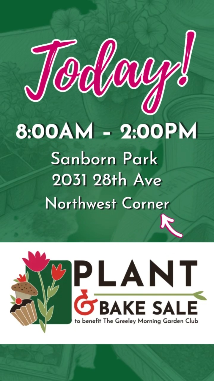Saturday | 8am - 2pm | Sanborn Park, Greeley, CO | Northwest Corner