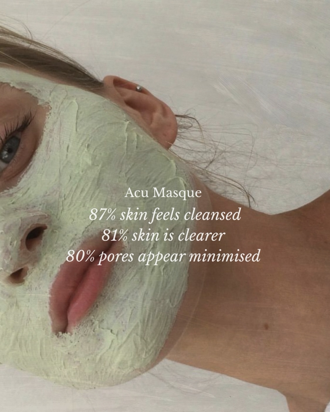 Acu Masque doing what it does best 👏✨
Designed to detox, calm and support breakout-prone skin , working WITH your skin to clear congestion, not strip it