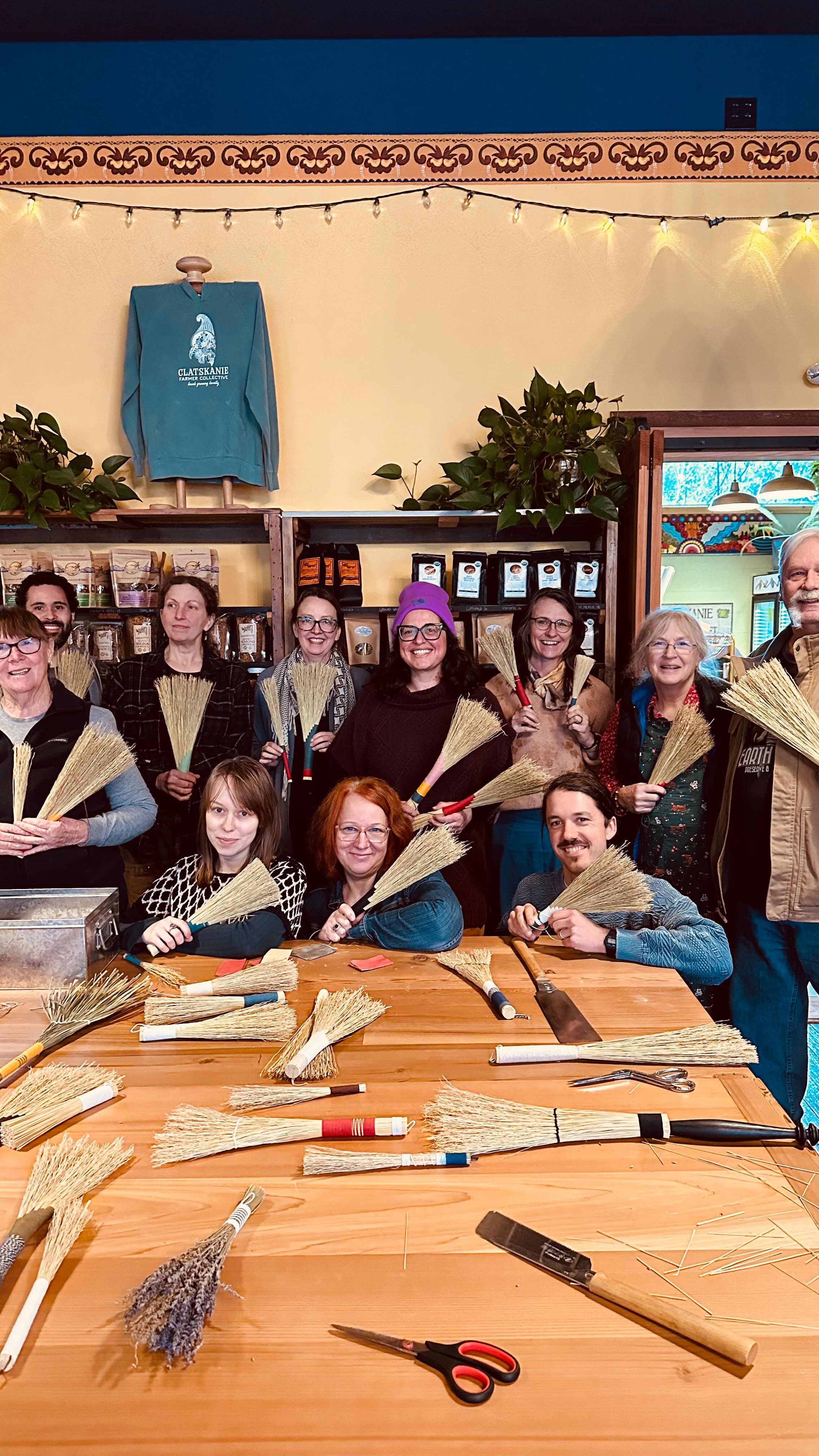 Our hand broom class this winter was such a sweet one.
Dan is an amazing teacher, and everyone left with a beautiful handmade broom, a full belly, and lots of smiles!
This is what classes at the Food Hub look like: make something useful, sit down for a farm-to-table lunch, learn from someone who really knows their craft, and spend the day in good company.
There’s still time to register for Dan’s floor broom workshop on May 16th.
Head over to our website to sign up. Link in bio.
Come make something that’ll last. Eat really good food while you’re at it!