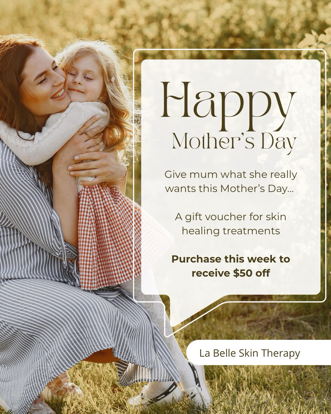 💐✨ The Perfect Mother’s Day Gift Starts Here ✨💐
This Mother’s Day, give Mum something she truly deserves… the gift of confidence, self-care, and radiant skin 💖
For this week only, purchase a gift voucher and receive $50 OFF — because Mum deserves a little extra ✨
Treat her to results-driven skin healing treatments like:
🌿 Microneedling – boost collagen, smooth fine lines & improve skin texture
✨ Plasma Fibroblast – tighten, lift & rejuvenate tired, aging skin
🤍 Scar & Stretch Mark Camouflage – restore confidence and even out skin tone
These treatments are more than just beauty… they’re about helping Mum feel comfortable, confident, and glowing in her own skin again 🌸
🎁 Whether she’s been putting herself last or simply deserves to be pampered, this is a gift she’ll truly appreciate.
Limited time only — don’t miss out!
📩 DM to purchase or book
#MothersDayGift #SkinHealing #SkinIllawarra #IllawarraBeauty #CelebrateMum