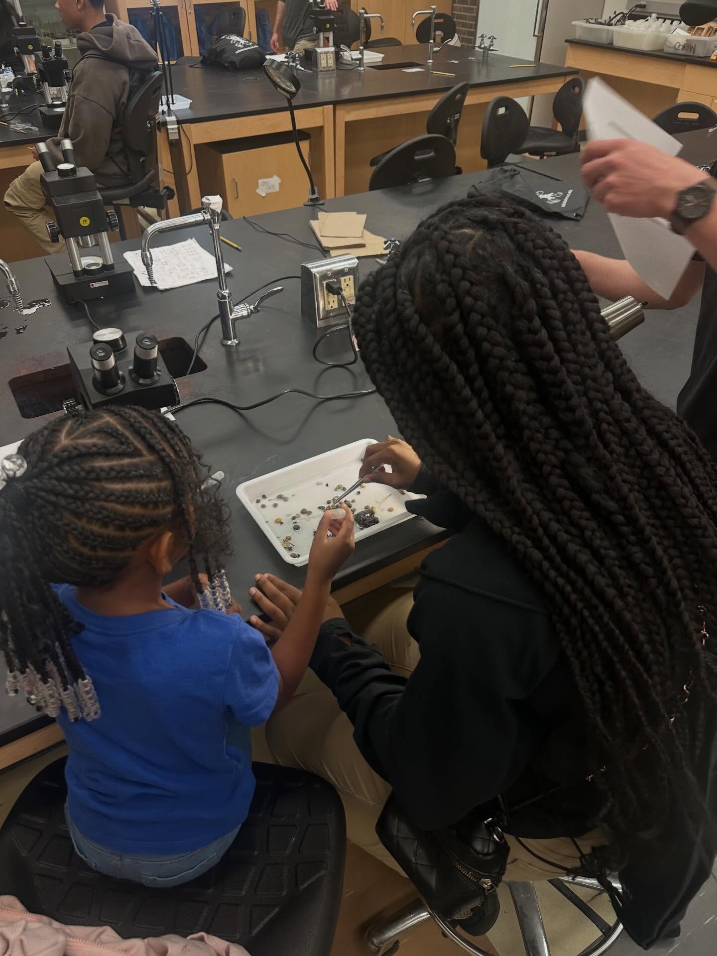 UC’s Biology Day was a success , we had a great time teaching our local students about stream quality and macro invertebrates!