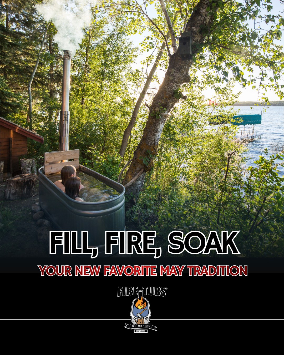 Your new favorite May tradition starts here.
End every spring weekend with a peaceful soak in your own backyard sanctuary. With a Firetubs wood-fired hot tub, you can slow down, unplug, and enjoy the simple moments that make the season feel special.
Turn ordinary weekends into something you look forward to, every single time.
#SpringTraditions #Firetubs #OutdoorLiving #BackyardEscape #RelaxAndUnwind