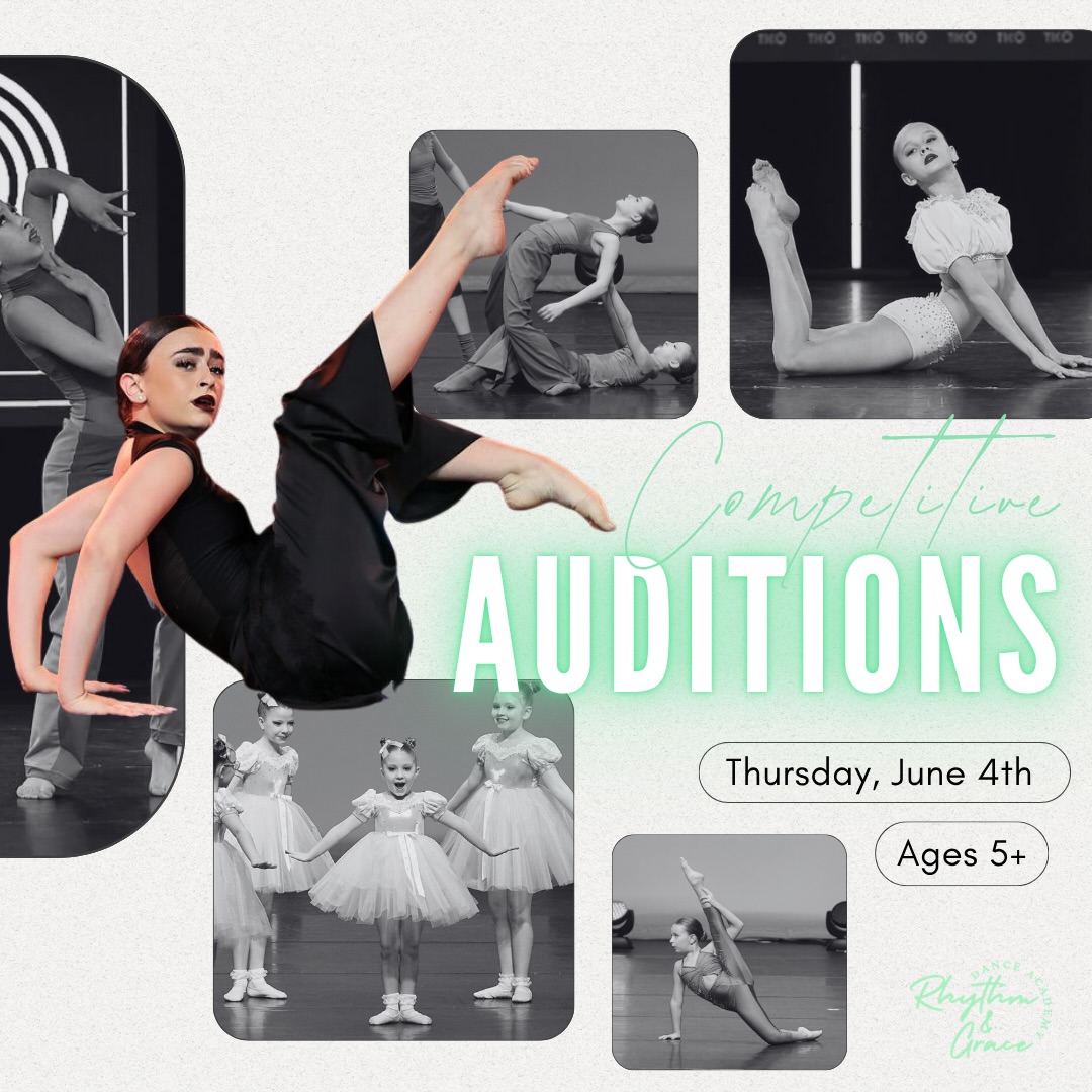 Mark Your Calendar ✨🗓️
Audition Registration now open for the SZN 12 Competitive Team at Rhythm & Grace Dance Academy 🤍
If you’re ready to grow, be challenged, and be part of something special , we want to see you.
📅 Thursday, June 4th
⏰ Ages 11 & Under – 5:00 PM
⏰ Ages 12 & Over – 7:00 PM
Spots are limited , secure yours now!
🔗 Link in bio to register
Can’t make it? No worries! private assessments are available 💫
#vaughandance #vaughandanceacademy #vaughandanceclass #vaughandancers #rgdanceacademy