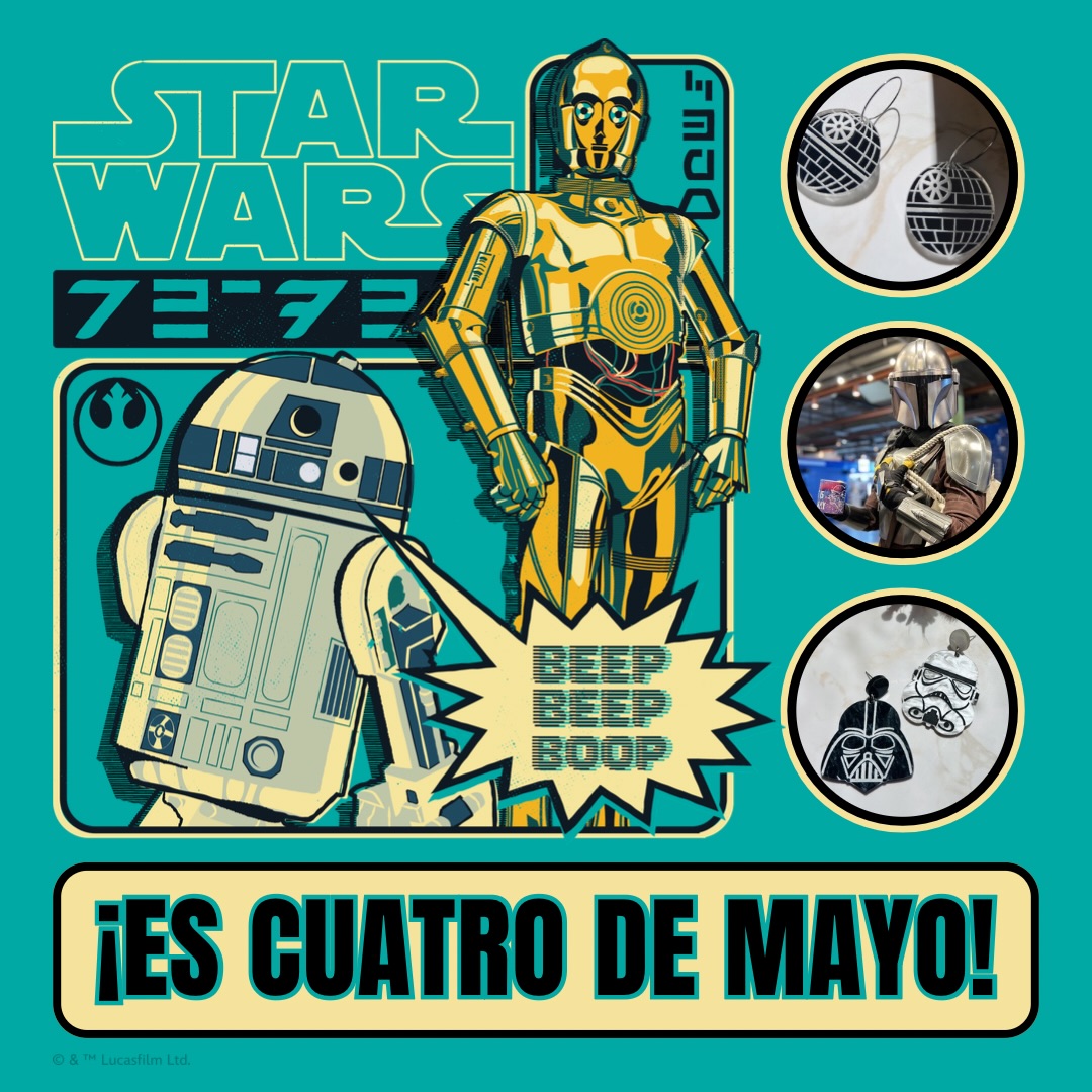 May The forth be with you.
Ahora mismo ten