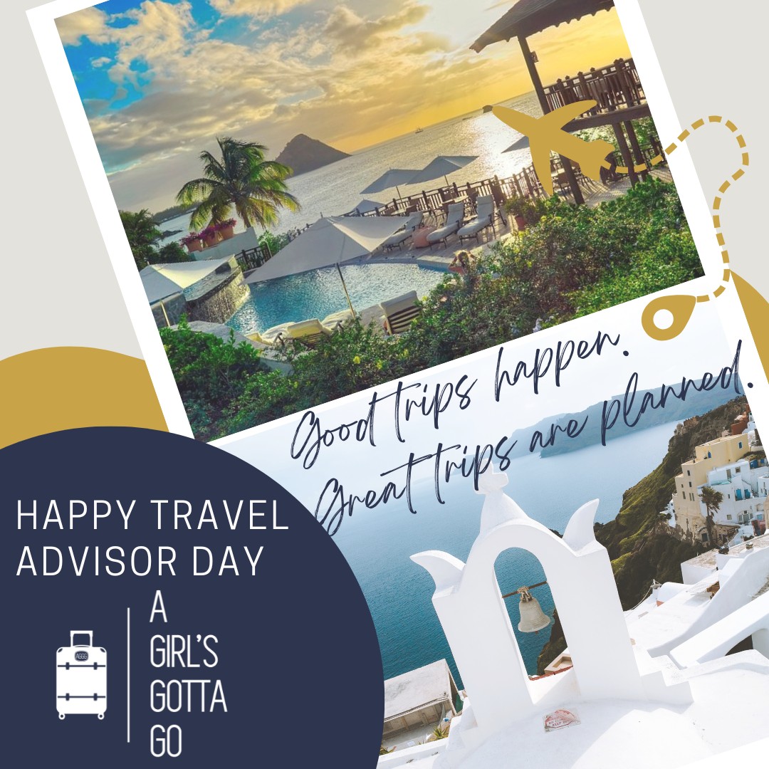 ✨✈️ Happy National Travel Advisor Day! ✈️✨
"Good trips happen. Great trips are planned."
At A Girl's Gotta Go, we're so grateful for the trust our clients place in us to turn travel dreams into thoughtfully planned, truly memorable journeys. Here's to great trips, and even greater adventures ahead! 🌍✨
#NationalTravelAdvisorDay #TravelInStyle #TKO #TravelAdvisor #TravelPlanning #TravelBetter