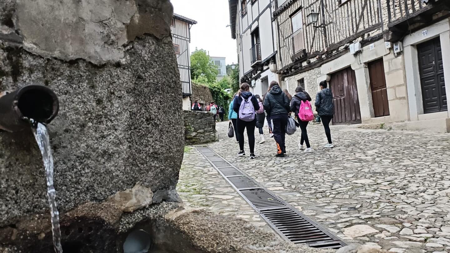 Una excursión donde los alumnos de ESO han podido disfrutar de la naturaleza y el ambiente rural mientras tienen un día de convivencia. #salamanca #laalberca