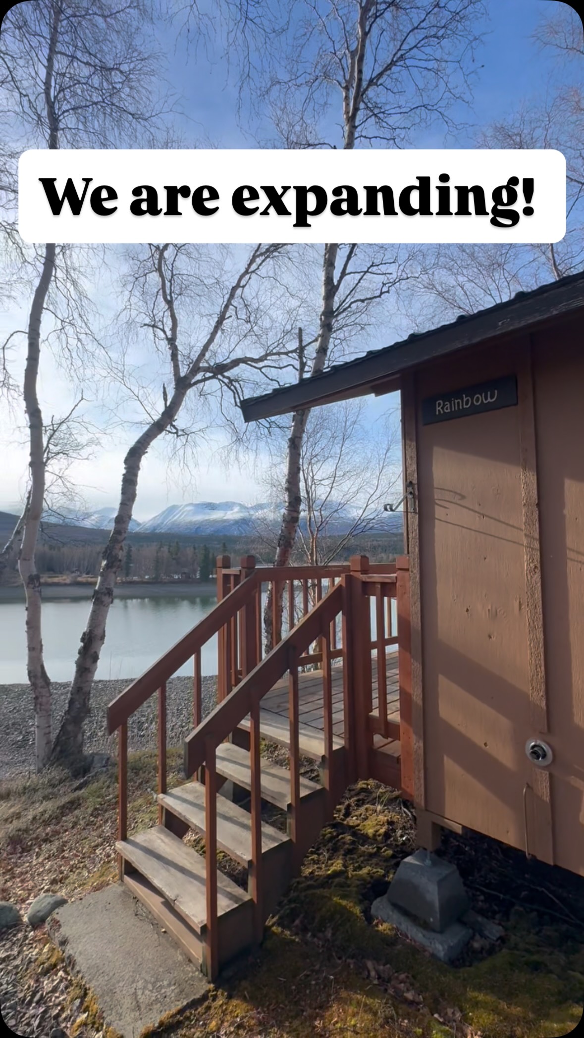 Lake Clark Resort is expanding! Welcome to our “Wilderness Cabins”
We have purchased property (the old Alaskan Wilderness Lodge for those folks who have been around for a while :) ) just about a 10 minute walk from the main Resort facility. Even though the remote cabins are smaller than our onsite cabins, they are very comfortable. Each cabin has a bedroom, private bathroom, and a spectacular view overlooking the water.
We are so excited for the opportunity to host more of you in the future!
#alaska #lakeclarkresort #reels #vacation #bts