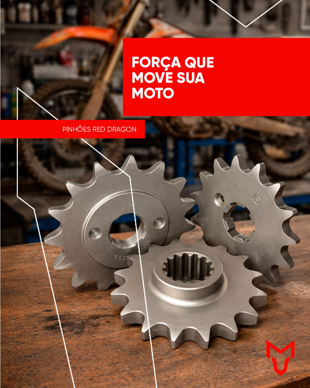 ⚙ FORÇA QUE MOVE SUA MOTO
Os Pinhões Red Dragon são fabricados para quem exige durabilidade e desempenho.
🔥 Material de alta resistência
⚙ Encaixe preciso
🏍 Performance nas trilhas e no uso diário
Mais força para transmitir toda potência da sua moto.
👉 Qual moto você usa na trilha?
Comenta aqui! 👇
#RedDragon #MotoPeças #MotocrossBrasil #MotoOffRoad #PinhãoMoto #MotocrossLife #PeçasParaMoto