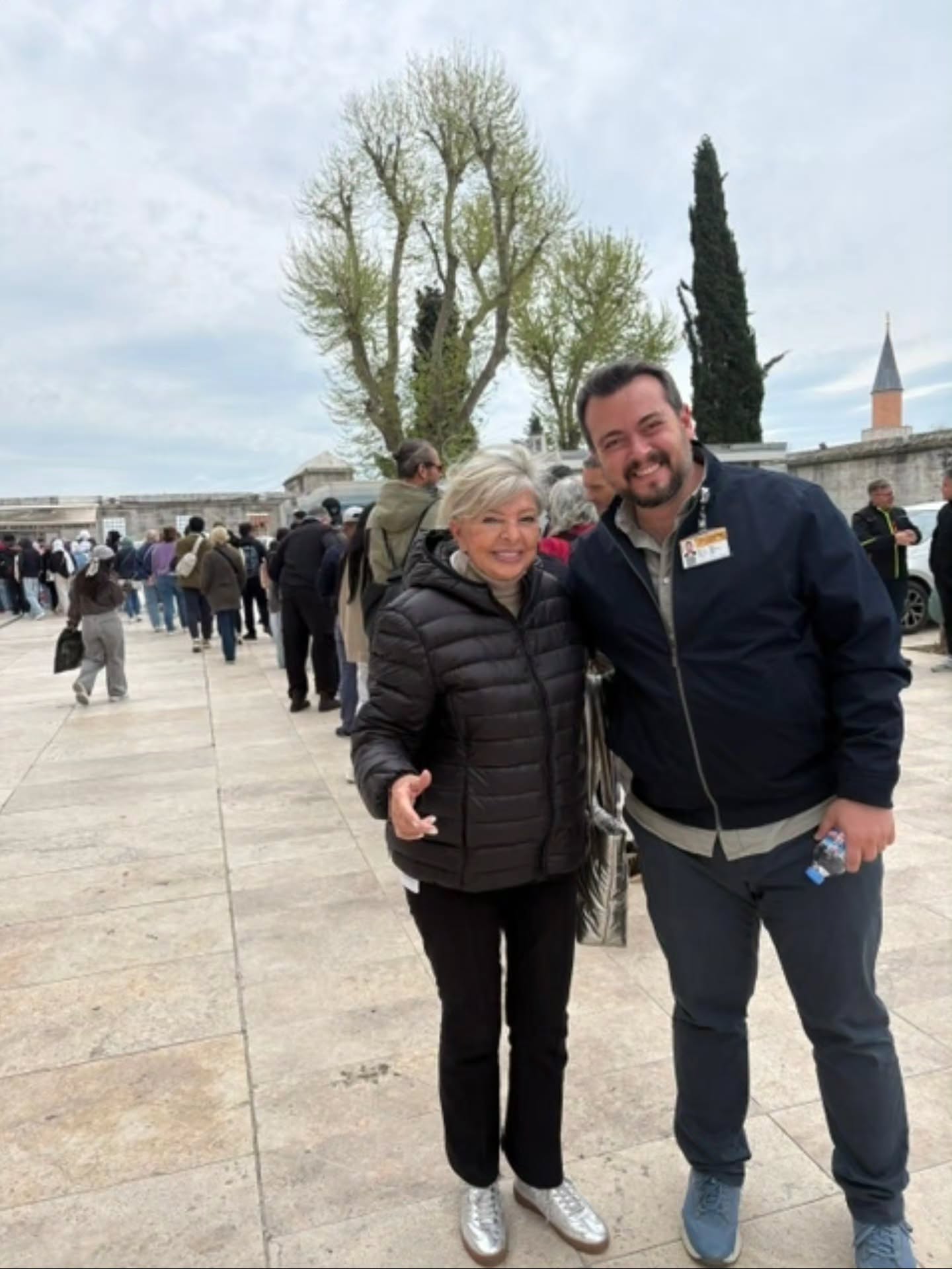 It was a pleasure for me to guide Ms. Lise Waiter and her sister in Istanbul