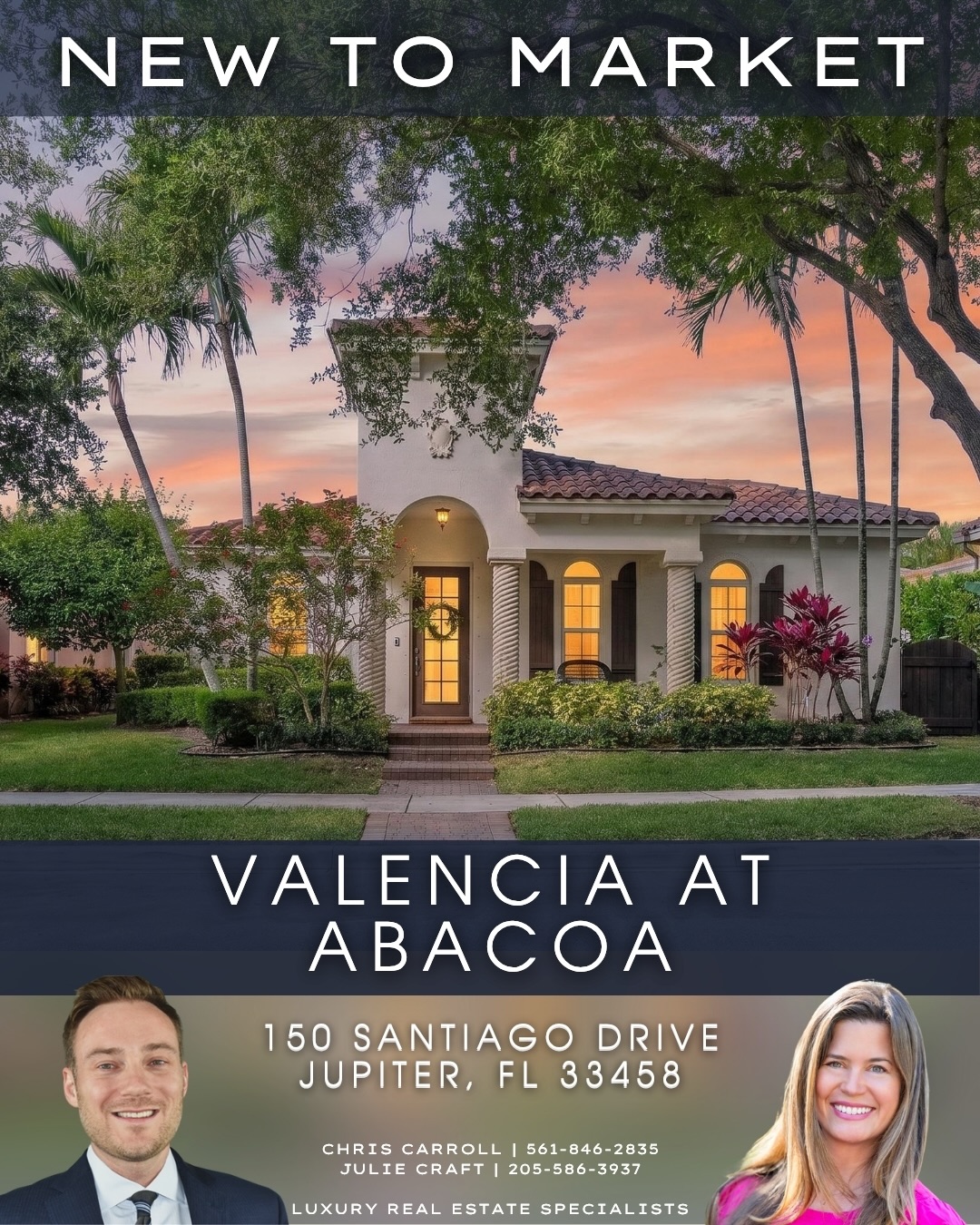 ✨ JUST LISTED IN ABACOA ✨
Now officially on the market - 150 Santiago Drive in Jupiter, Florida.
Introducing the only home currently available in Valencia at Abacoa - a fully updated 3-bedroom, 3.5-bath single-story residence blending luxury, privacy, and an exceptional location on a quiet street in one of Jupiter’s most desirable communities.
Highlights include:
• 2024 resort-style heated pool + spa
• Chef’s kitchen with gas range + quartzite countertops
• Soaring ceilings throughout
• Spacious primary suite with dual bath layout
• Putting green + beautifully designed outdoor living space
• Homeys Healthy Home Air System designed to support cleaner, healthier indoor air
🌿 In addition to its luxury upgrades, this beautiful residence has been evaluated through the Homeys healthy home process focused on air quality, wellness, and creating a healthier living environment. @homeysfl is on a mission to make homes healthy — starting with the things you can’t see. They test your air, your water, and your walls for hidden concerns that could be affecting your family’s health right now. One team, one visit, lab-tested results in 5 days, and solutions scheduled within 1–2 weeks. They find it. They fix it. You feel it. 🌿
Minutes from Abacoa Town Center, golf, dining, Roger Dean Stadium, Juno Beach, PBIA, and Brightline.
Homes like this rarely hit the market in Valencia - especially move-in ready homes with this level of upgrades.
Offered at $1,350,000
Schedule your showing or reach out for more details today.
📲 561-846-2835 | 🌐 carrollrealtygroup.com
🔗 Full listing in bio
@illustratedproperties @illustrated_jupiter_east
#JupiterFLHomes #AbacoaLiving #LuxuryHomesFlorida #JupiterRealEstate #PalmBeachHomes