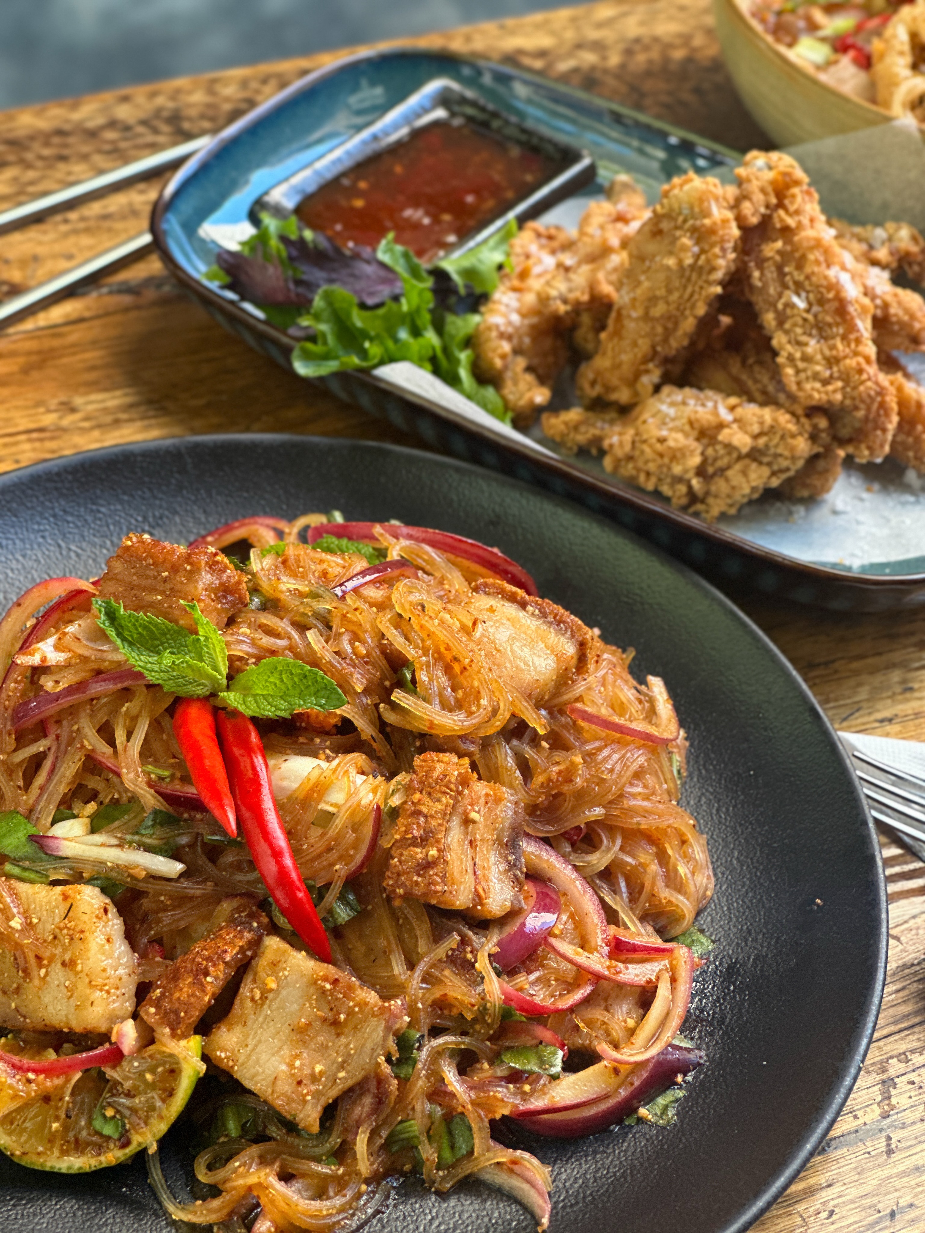 That chewy rice noodle salad πΆοΈπ₯