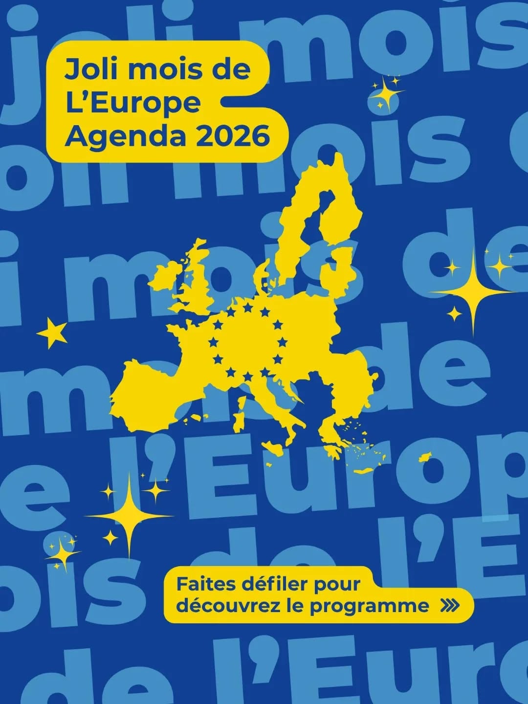 Sais-tu pourquoi on célèbre le Joli Mois de L'Europe ?