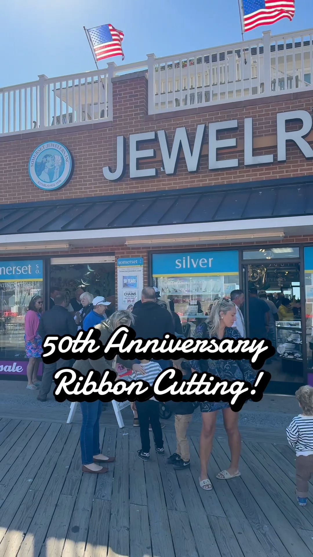 50 years of sparkle, memories, and community. Today we officially celebrated a huge milestone with our ribbon cutting ceremony, and we couldn’t have done it without every customer who has supported us through the years. Here’s to the next chapter of Somerset Jewelers. ✨💍
#SomersetJewelers #RibbonCutting #50Years #GoldenAnniversary #JewelryStore #FamilyBusiness #CommunitySupport #JewelryLover #CelebrateInStyle #TimelessJewelry #SmallBusiness #EasternShore #LuxuryJewelry #DiamondJewelry #sterlingsilver #sterlingsilverjewelry