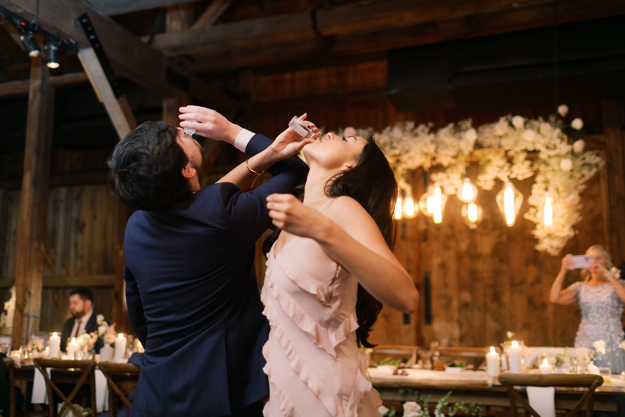 Came for the vows. Stayed for the tequila. #3WESTweddings | 📸 @briannawilburphoto | venue: @thefarmateaglesridge