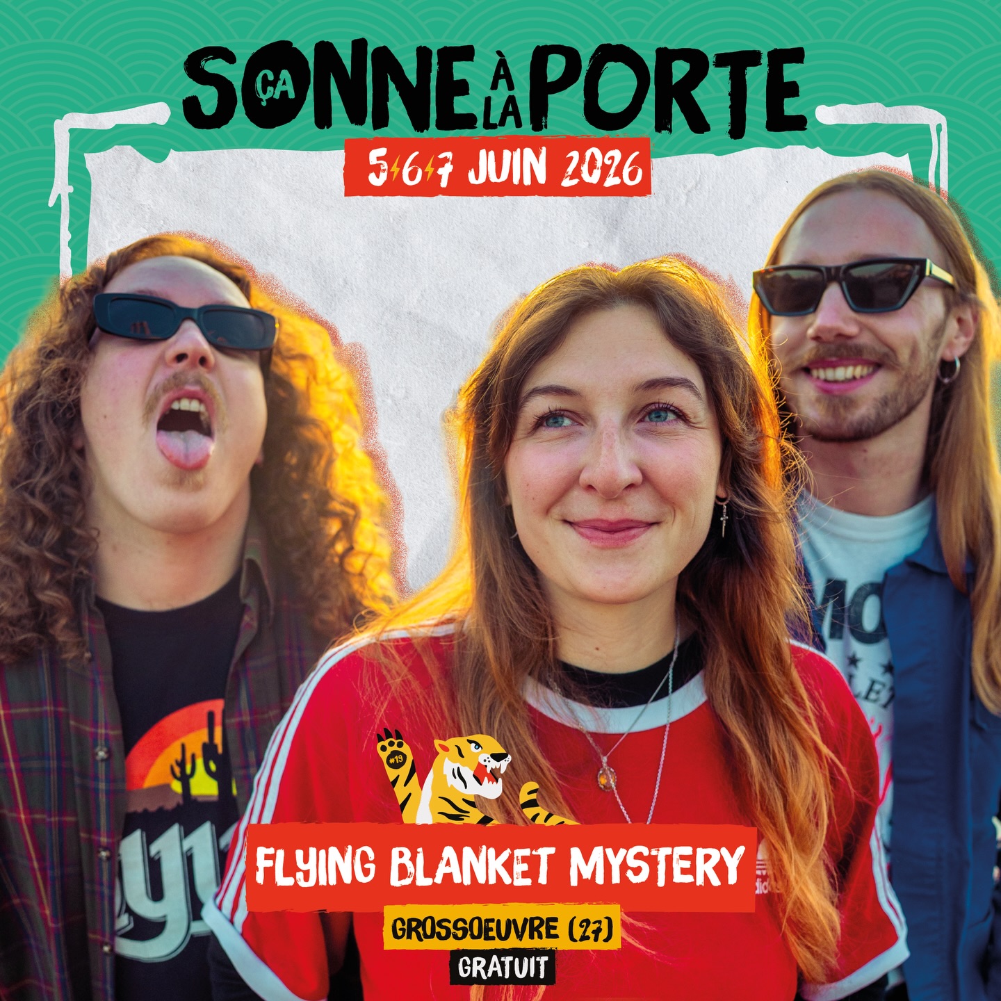 ⚡️💚 FOCUS on @flyingblanketmystery 💚⚡️
Flying Blanket Mystery impose un punk garage survitaminé, taillé pour la scène et nourri d’une énergie brute. Originaire de Rouen, le trio s’est d’abord fait remarquer avec son premier EP Popcorn, sorti en mars 2024, salué pour son intensité punky et son esprit DIY. Leur tournée qui a suivi, entre clubs, SMAC et festivals, a confirmé leur réputation de groupe explosif, capable de fédérer un public large par la simplicité percutante de leur formule guitare basse batterie. Aujourd’hui accompagné par le 106 à Rouen et la Gare aux Musiques, le groupe prépare un second opus attendu, affiné en studio et annoncé pour 2025 2026 selon les scènes, porté par deux nouveaux singles déjà défendus en live. Avec un son plus précis mais toujours viscéral, Flying Blanket Mystery poursuit une ascension fulgurante, guidée par l’efficacité, l’envie de tout bousculer et une cohésion scénique redoutable.
✨ NOUVEAUTÉ : le ⚡️ FESTIVAL CSALP 2026 - Les 20 ans !⚡️ passe à 3 JOURS ! ✨ Rdv les 5,6 & 7 juin 2026 à Grossoeuvre pour les 20 ans du festival GRATUIT !
Évreux Portes de Normandie ⚡️ Ville d’Evreux ⚡️ Département de l’Eure ⚡️ Mairie de Grossoeuvre
#normandie #rock #eure #evreuxnormandie #CSALP