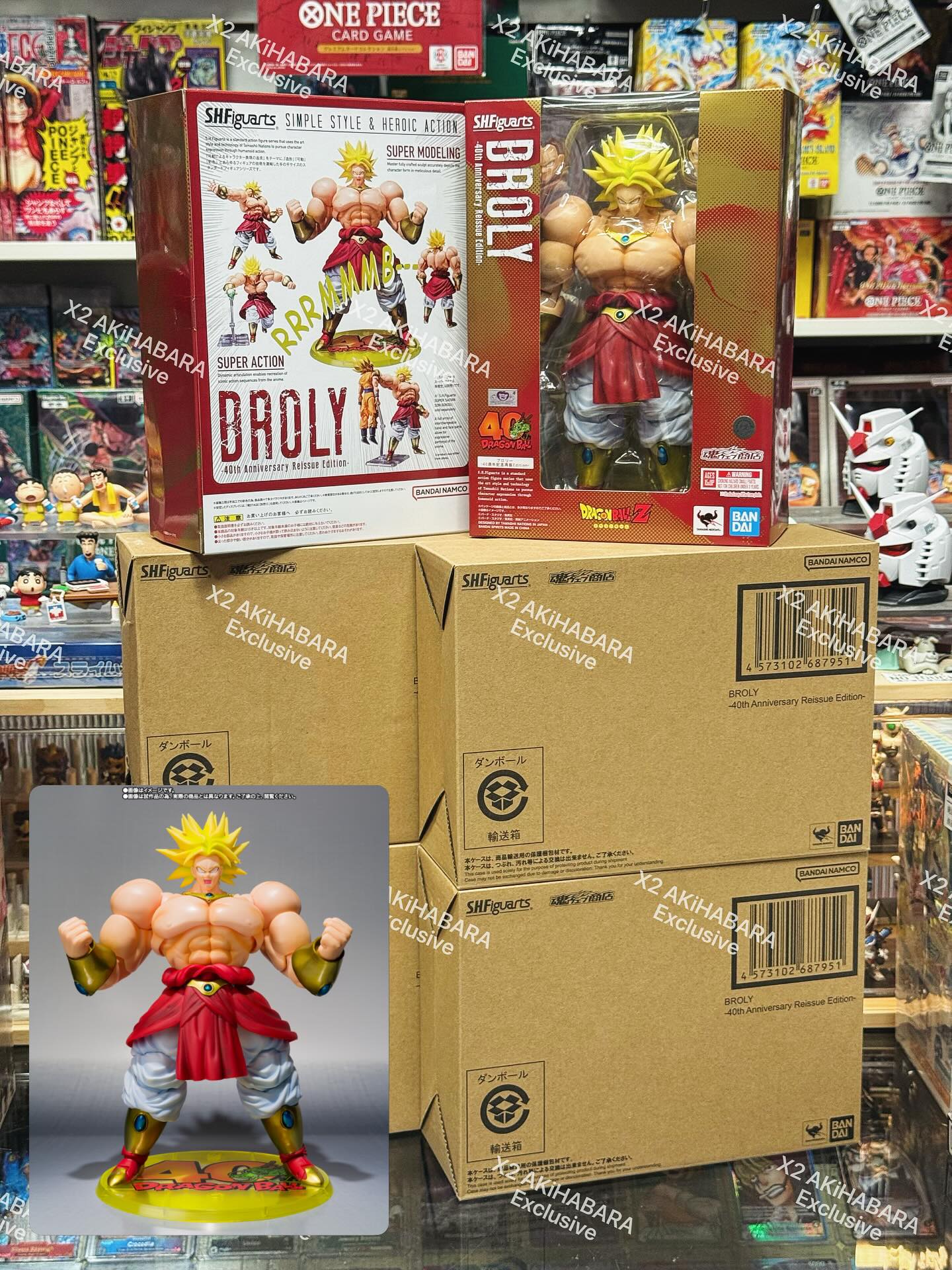NEW⚠️新品入荷⚠️
追加記念底座人氣再登場!
PB限定|收藏級可動式手辦
S.H.Figuarts 《七龍珠》
布羅利-40週年記念再販Edition-
#premiumbandai #shfiguartsdragonballz #broly #pandahobbynotcarryitem #dragonball40thanniversary