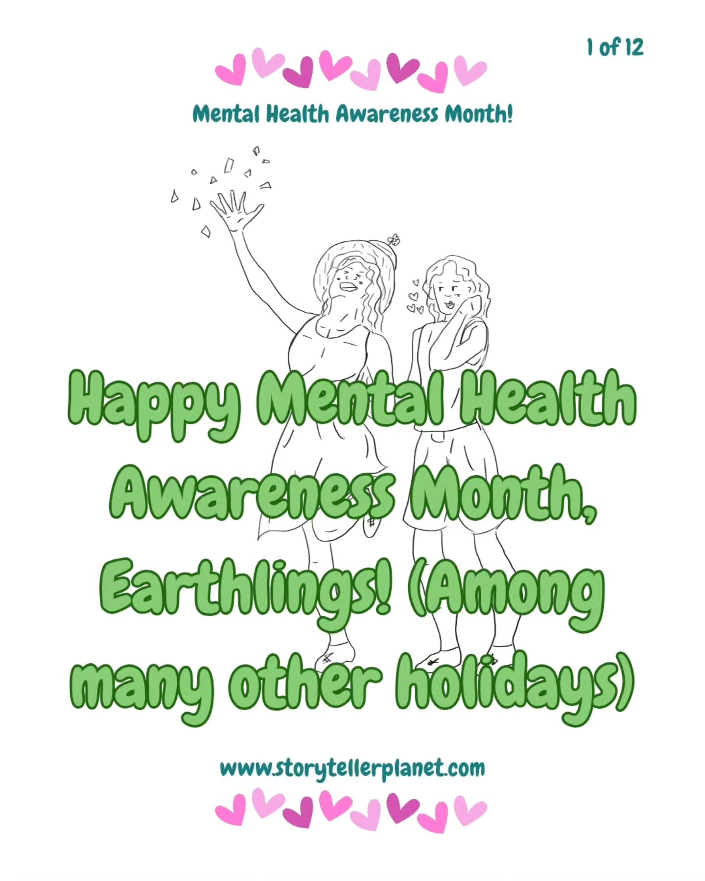 Happy Mental Health Month! We hope that these tips help you combat your inner world with confidence, love, and fun!
-
#mentalhealthmonth #mentalhealthmay #maymonth #creativeplay #selfcare