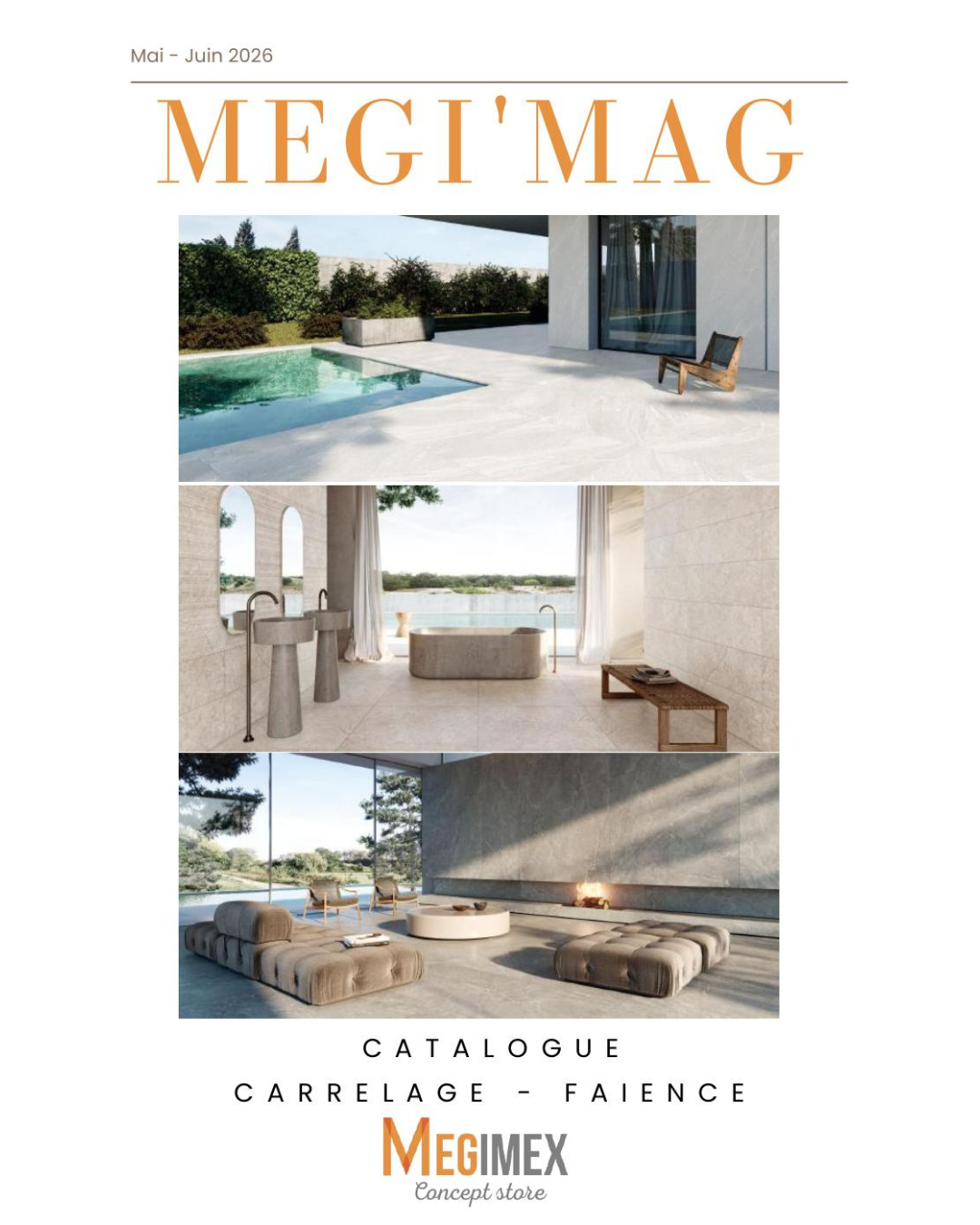 Bonjour ☀️ !
Découvrez sans attendre nos nouveautés dans le nouveau n° du Megi'mag spécial carrelage et faïence ! Vous y trouverez de vraies pépites pour vos projets de constructions/rénovations.
https://heyzine.com/flip-book/52edbe2328.html
Les produits sont disponibles au showroom situé à sainte marie d'Arles au Moule !
A très vite