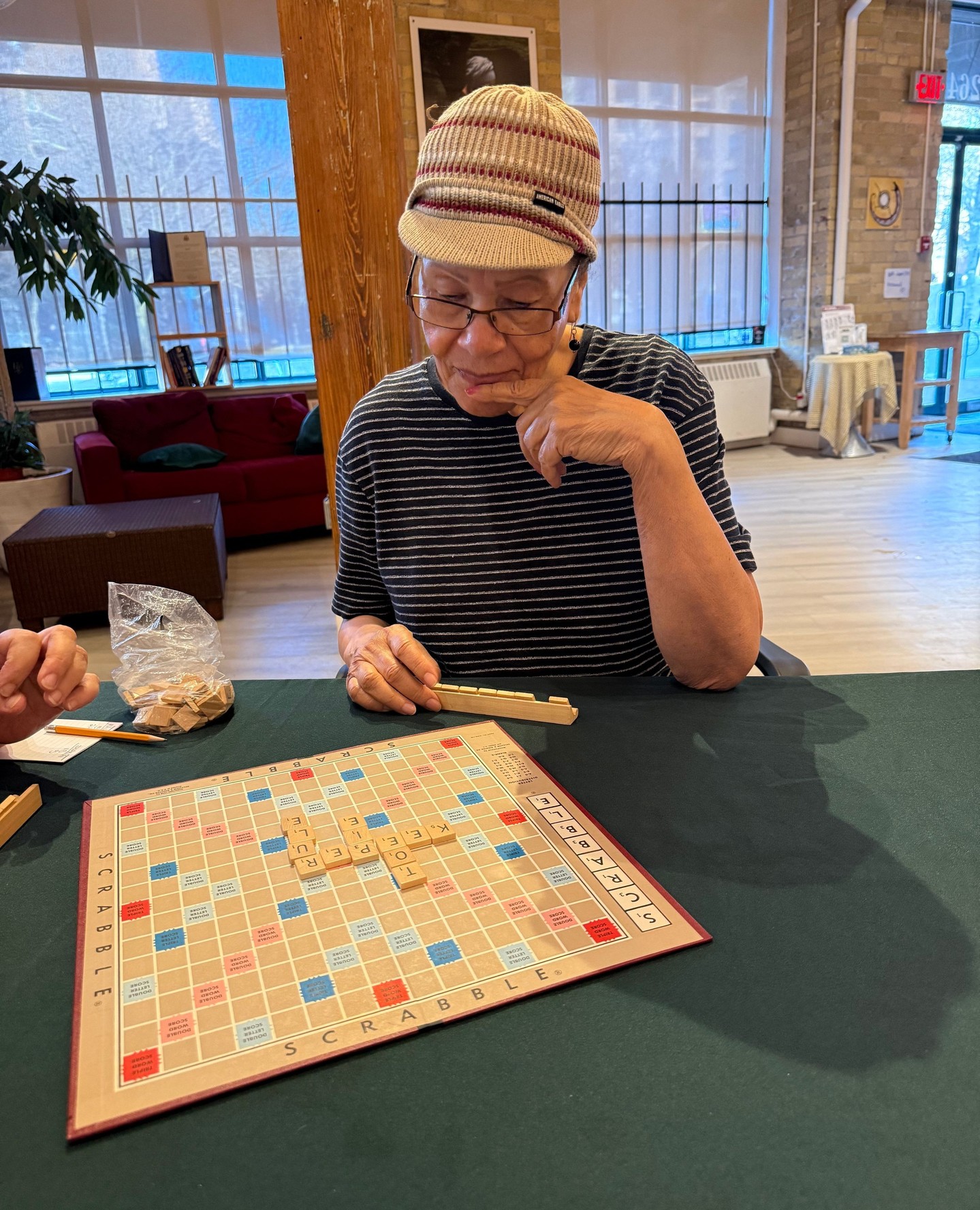 Our Belonging group came together for a relaxed and joyful game night, sharing rounds of Scrabble and Yacht in good company. There was laughter, a bit of friendly competition, and time to simply be together.
This gathering was shaped by an idea from older adults in the neighbourhood, who were interested in creating more evenings like this. Belonging Gatherings continue to offer a welcoming space to connect through shared activities, with room for both familiar games and new experiences.
We’re also wondering what this could grow into. Would you like to see more game nights? Should future evenings open up to all ages?
These moments are about spending time together in a way that feels easy and familiar. A chance to connect, play, and enjoy each other’s company, one game at a time. ♟️