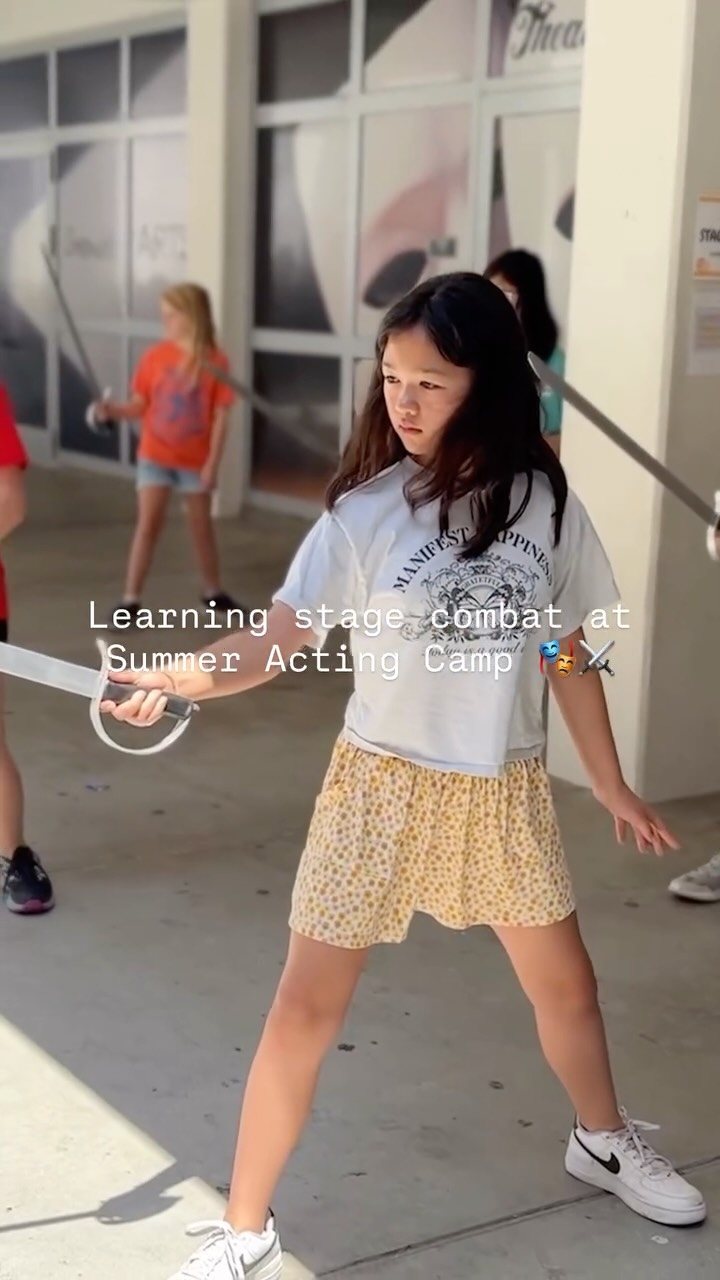 From improv to stage combat, Summer Acting Camp is the perfect place for young actors to build confidence, creativity, and on-stage skills. Now enrolling for summer sessions ðŸŽ
#summeractingcamp #actingcamp #youngactors #performingarts #stagecombat