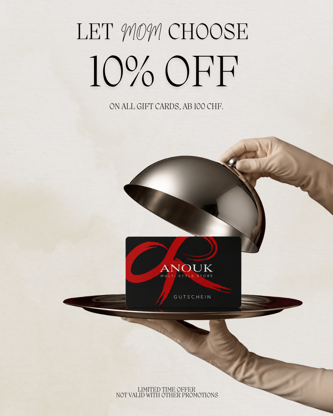 Let mom choose 💕. 10% off gift cards from her favorite boutique
Only 3 days left!