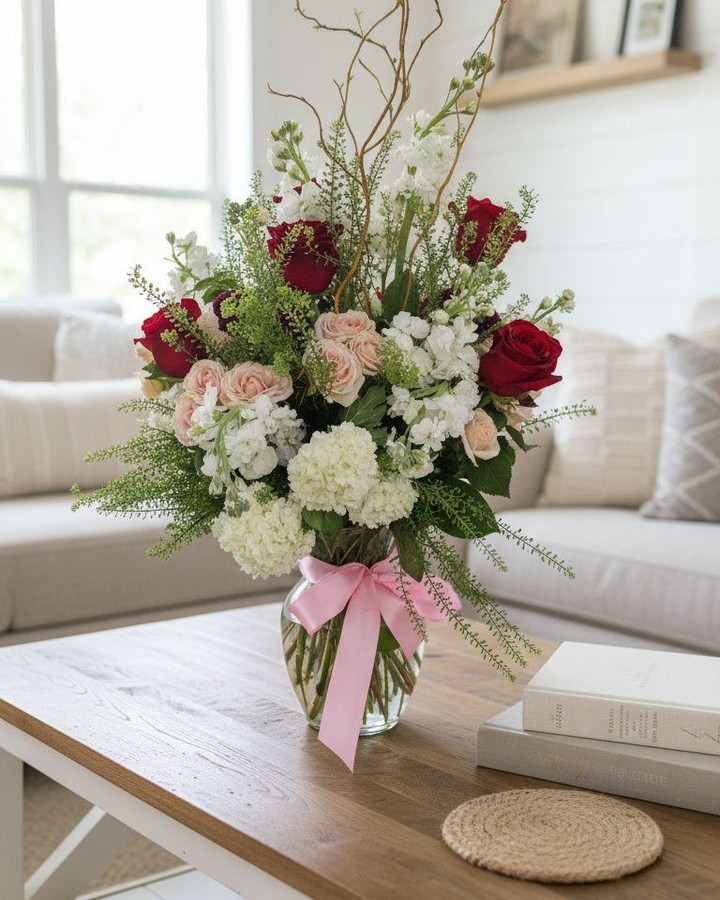 A garden-style statement piece for Mother�s Day.
Studio pickup in Mechanicsville.
Sweet & Simple $75
Garden Love $95
Classic Beauty $115
Elegant & Full $135
Lavish Love $150
Order early so your favorite style is still available.
