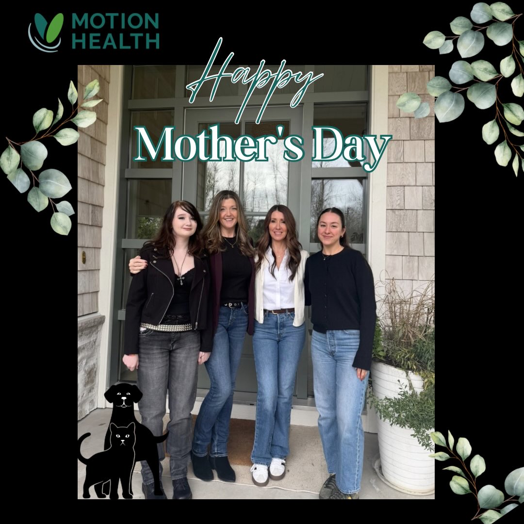 Happy Mother’s Day to every kind of mom 💚
Today, we celebrate the women who nurture, guide, comfort, and love, often putting everyone else first.
To the moms raising little ones…
To the moms guiding their teens through growing up…
To the stepmoms who chose love…
To the dog moms, cat moms, and every proud furry kid mom…
To the grandmothers, aunties, mentors, and mother figures who’ve loved us like their own…
To the women whose care, strength, and kindness help keep us moving…
We celebrate YOU.
Thank you for the countless walks, warm hugs, words of wisdom, late nights, early mornings, and unconditional love.
Happy Mother’s Day, from all of us at Motion Health Canada 💚
#happymothersday #motionhealth