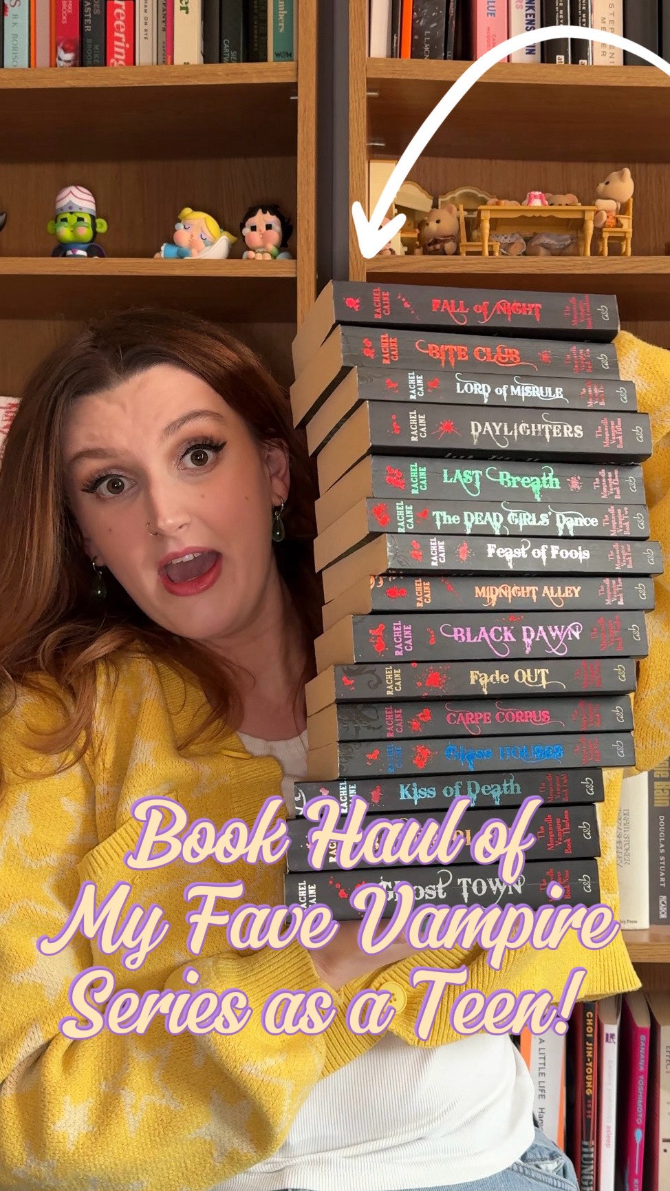 This was my fave series as a teen and I’m so excited to get back into them!!
If you have read any of The Morganville Vampires PLEASE HIT ME UP! If you haven’t, you need to! 🧛♀️
•••
#morganvillevampires #vampires #rachelcaine #books #bookstagram