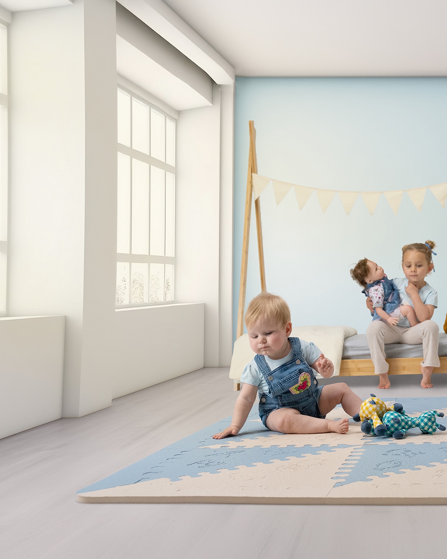 ☁️ Diseñadas para acompañar cada etapa...
Desde sus primeros movimientos hasta sus aventuras más grandes 🧸✨
Suaves, seguros y con un diseño que enamora…
porque su mundo merece lo mejor 🩵🤍
#MomentosQueImportan #CreciendoJuntos #EspaciosConAmor #lubabymats