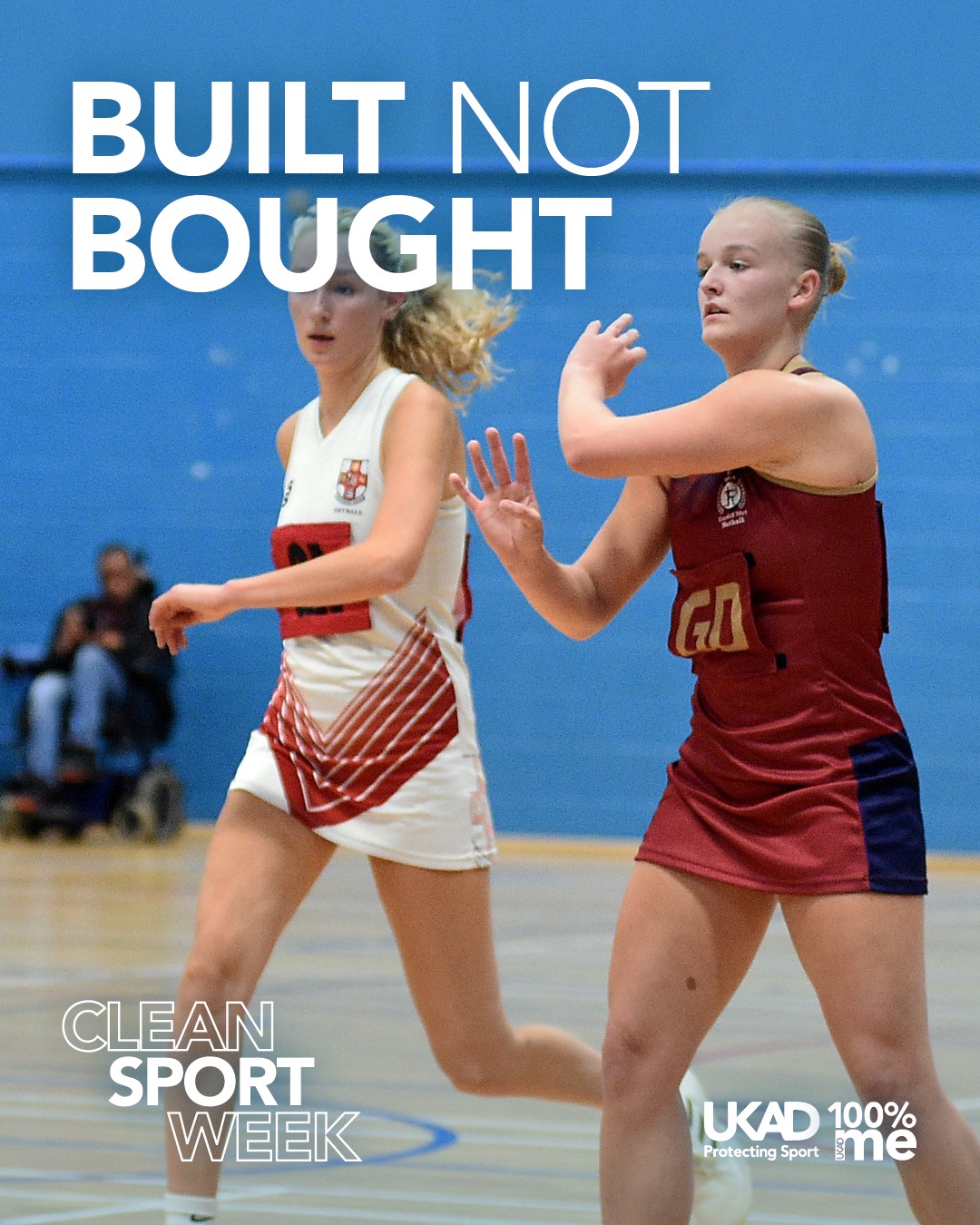 #CleanSportWeek 💪 | Built not bought. 100% me.
Cardiff Met Sport is proud to support @ukantidoping’s Clean Sport Week 2026.
Train hard. Compete fairly. Be proud of what you build.
Built not bought. 100% me.
#CleanSport #CardiffMetSport