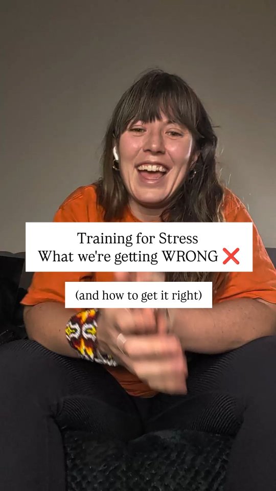 Challenge = ✅
Creating excess patterns of stress = ❌
Learning to create challenge, but training the brain to relax and lean into it rather than attack = ✅✅✅✅
....what's your experience/thoughts? 🏋️♀️
Let me know below 👇
#breathwork #londonbreathwork #trainingtips #nervoussystemhealth