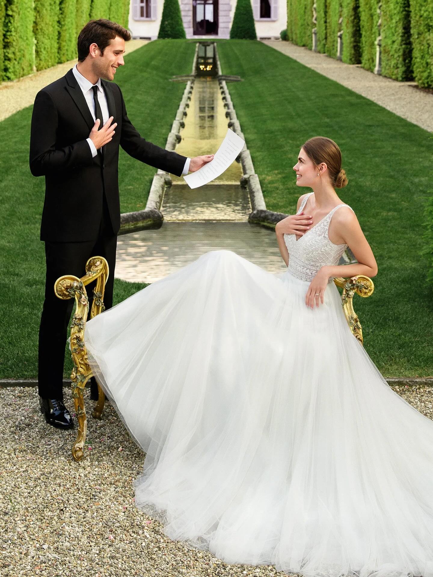 ❗️Last Chance Alert ❗️
This stunning gown is only available to order until the end of June, don’t miss out!
Romance is defined in this English net A-line dress. The dress features Chantilly lace under beaded bodice and organza skirt. The chapel length train finishes the look. This style is also available with the bodice lined to the back.
Say yes before she’s gone…
Contact us now to try her on!
@sinceritybridal - Style 44120
#lastchance #saledress #bride2026 #yateley