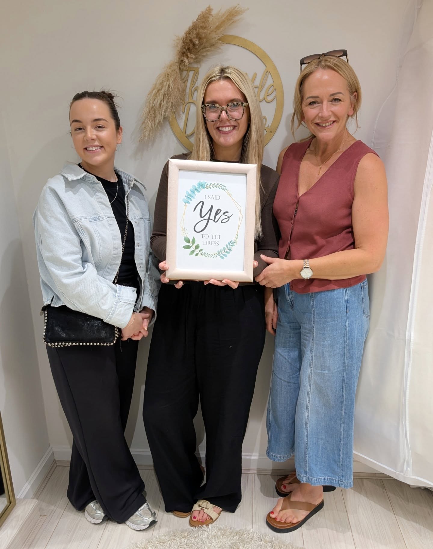 Congratulations to our lovely brides Ashleigh and Ayesha on finding your beautiful dresses with us today! 😍🥂✨
