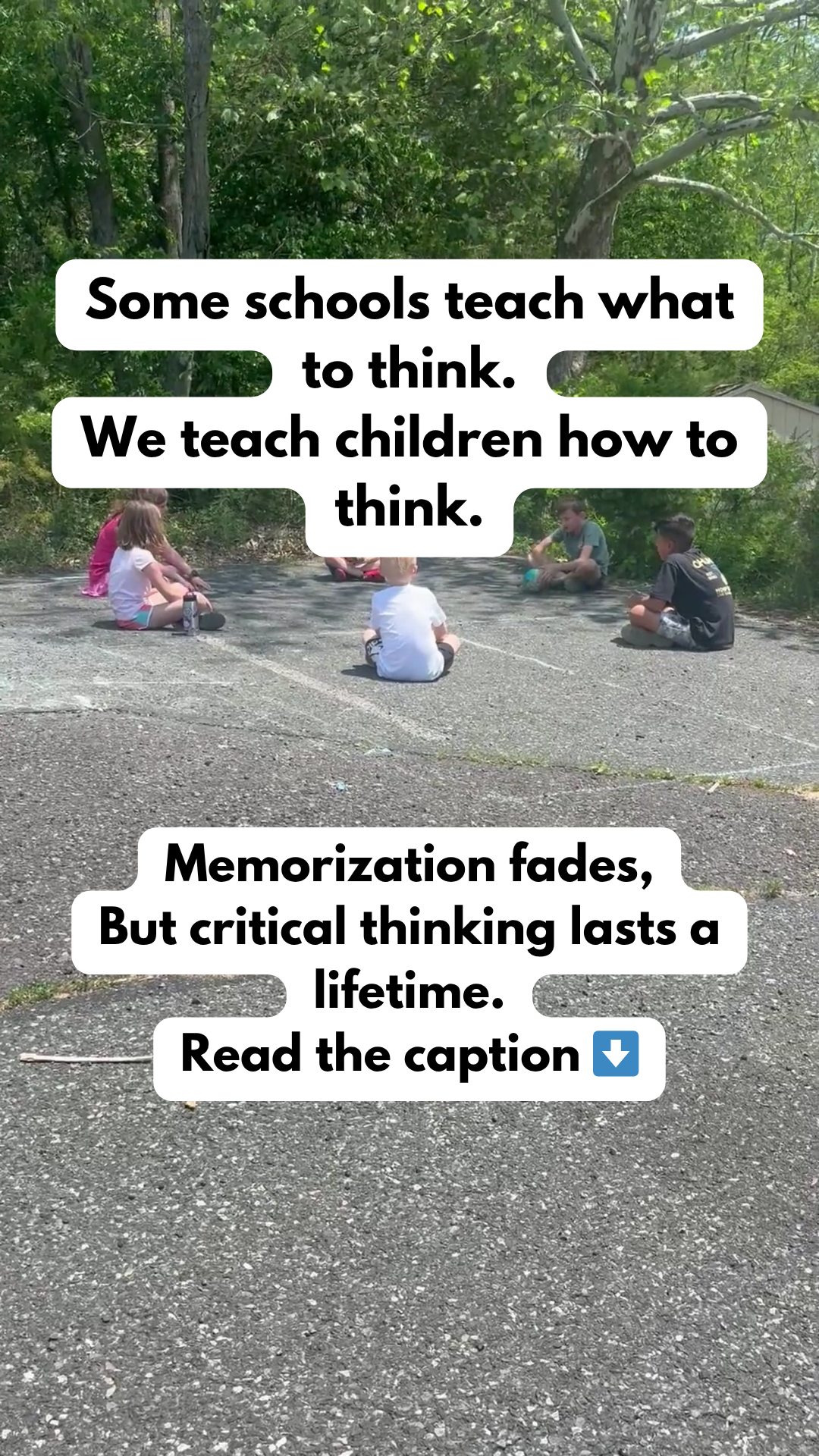Our goal at Acton is to help create critical thinkers who have a love of learning and the courage to question. Every day, we have multiple group discussions, often on big ideas and interesting topic. There is no right or wrong or answer during these discussions. But there is a right approach, which involves staying respectful, using evidence and logic to back up your opinions, being open to listening to others’ perspectives, and using the skills of persuasion to convince others. We want children to think for themselves, so we encourage it in every interaction.
Our guides don’t answer questions, unless absolutely necessary. We use the Socratic method, which means that the guide answers a student question with a question, often things like, “Well, what do you think? What are other approaches? How can you approach this problem?”
This is what helps develop critical-thinking, problem-solving, and a sense of empowerment. Memorization may help a child get an A on an exam, but it’s these essential soft skills that will help them achieve lifelong success, in college and beyond."