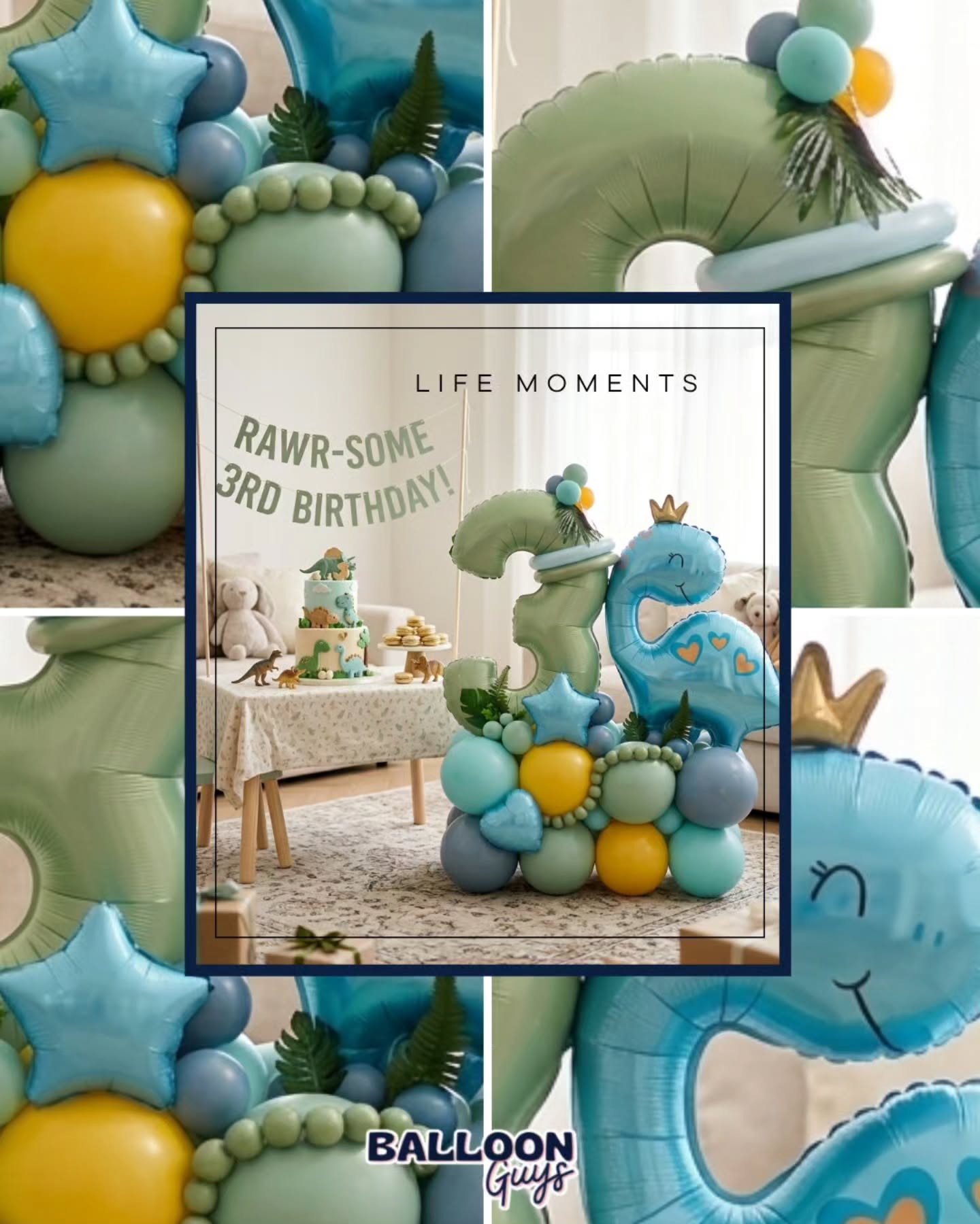 ☘️A "Rawr-some" Surprise! 🌿
Can you just imagine the look on your little one’s face waking up to this? 😍 So glad my Lincoln loves these type of balloons on his birthday.
We had so much fun putting together this dinosaur-themed setup for a very special 3rd Birthday.
There’s something so magical about seeing a child’s eyes light up when their favorite characters come to life in a giant balloon display. It’s not just decor, it’s making those "Birthdays seem that little bit more though of and feel even bigger.
Whether they are into dinos, superheroes, or princesses, we love taking a theme and running with it to make their morning extra special.
After all, they’re only this little once!
Want to make their next birthday unforgettable?
💻 Check out our latest themes and book in at: Balloonguys.co.uk
#KidsParties #DinosaurBirthday #dinoballoons #ThirdBirthday #hampstead
