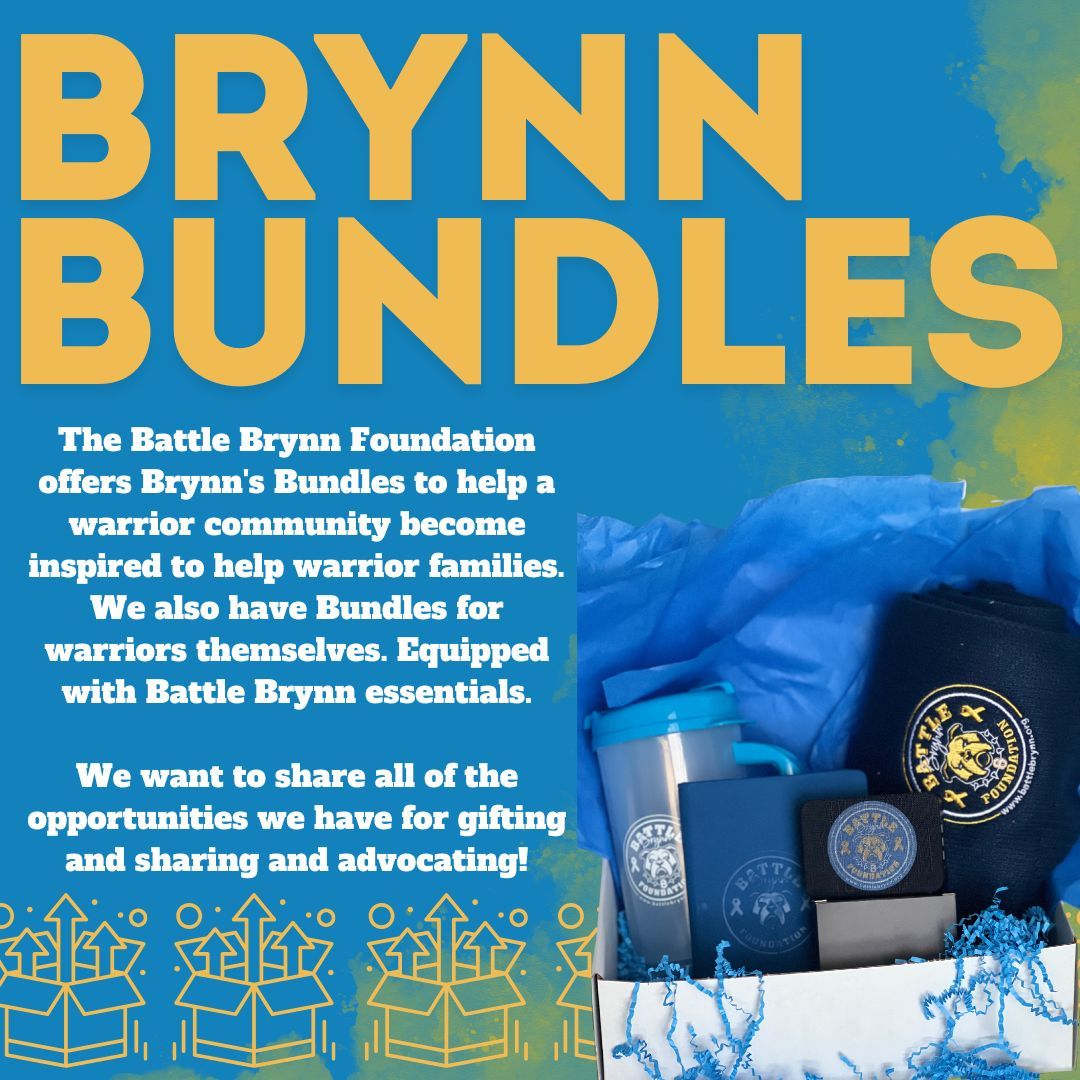 💛 Brynn Bundles: Crafted with Care, Delivered with Love 💛
At the Battle Brynn Foundation, we believe in the power of thoughtful gestures. That’s why every quarter, we carefully craft and send our Brynn Bundles to Cook Children’s Hospital, bringing comfort and joy to young sarcoma warriors.
Each bundle is filled with items designed to brighten a child’s day—a soft blanket, large cup, notebook, Bluetooth speaker, and Ambassador art that remind them they’re not alone in their battle.
✨ How You Can Help: Your donation today directly supports the creation and delivery of these Brynn Bundles. By giving, you’re not just donating—you’re sending a hug, a smile, and a reminder that hope is always on the way.
Be a part of something meaningful. Donate now to help us continue crafting these thoughtful and comforting Brynn Bundles. 🌟
Donate today: https://www.battlebrynn.org/
#BattleBrynnFoundation #KickChildhoodCancer #morethan4