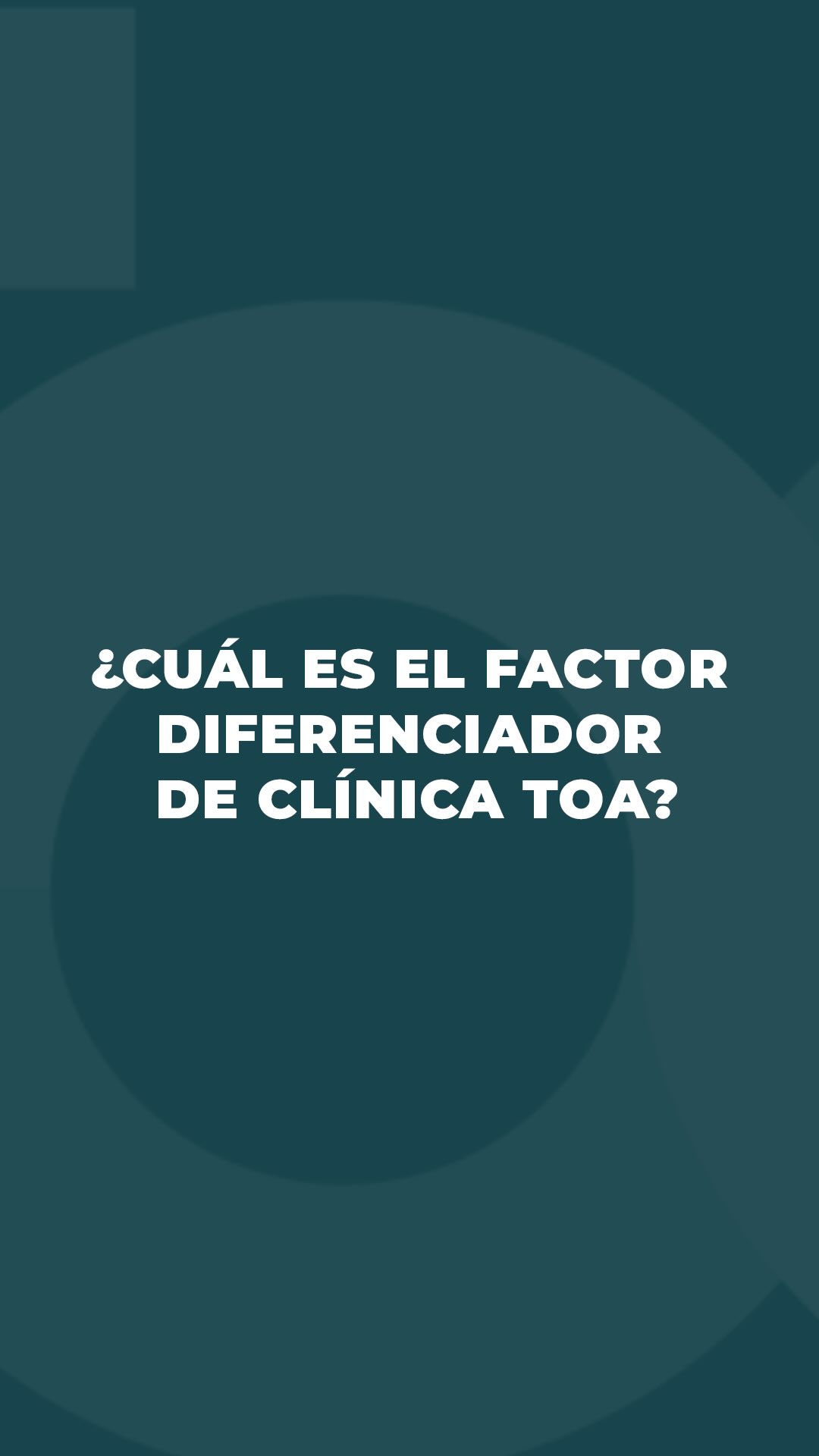En Clínica TOA, todo comienza escuchándote.
Cada paciente es diferente, por eso tu proceso se basa en una evaluación completa, pensada en lo que necesitas y en cómo ayudarte a sentirte mejor.
Tu bienestar es personal, y así lo tratamos.
📍 Agenda tu cita y vive la experiencia TOA.
☎️ 02 247 3002 | 📞 098 454 5467
