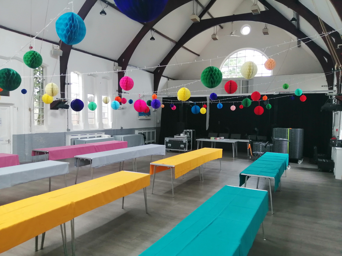 Looking for a space to hire? Our spacious hall and meeting rooms might be the perfect fit. Our space is perfect for ceremonies, celebrations, meetings and more!
Find us at 18a Orford Road, Walthamstow Village, just a 10 minute walk from Walthamstow Central (Victoria line).
Interested or want to check availability? Give us a call on 020 8223 0707 💛