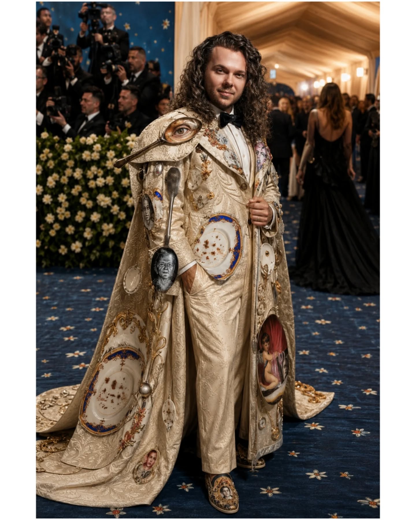 Everybody LOVES a good ol' #ai trend! 😂
With the 2026 Met Gala theme being "Costume Art" "Fashion is Art", it just made sense that I should also be walking the infamous carpet.
Cutlery and crockery for Spring? Groundbreaking..... 😎
#metgala #fashionisart #costume #art