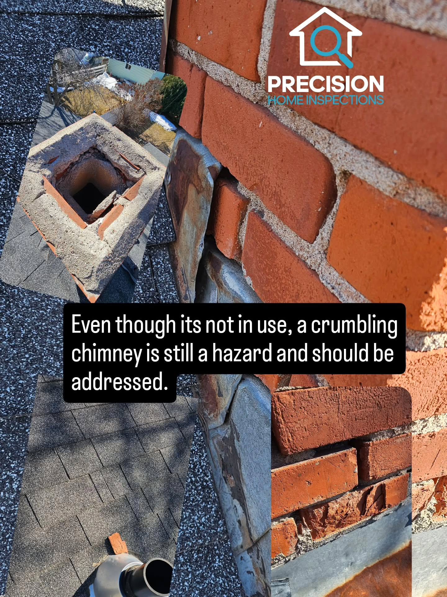 Chimneys are a very important part of a home inspection!