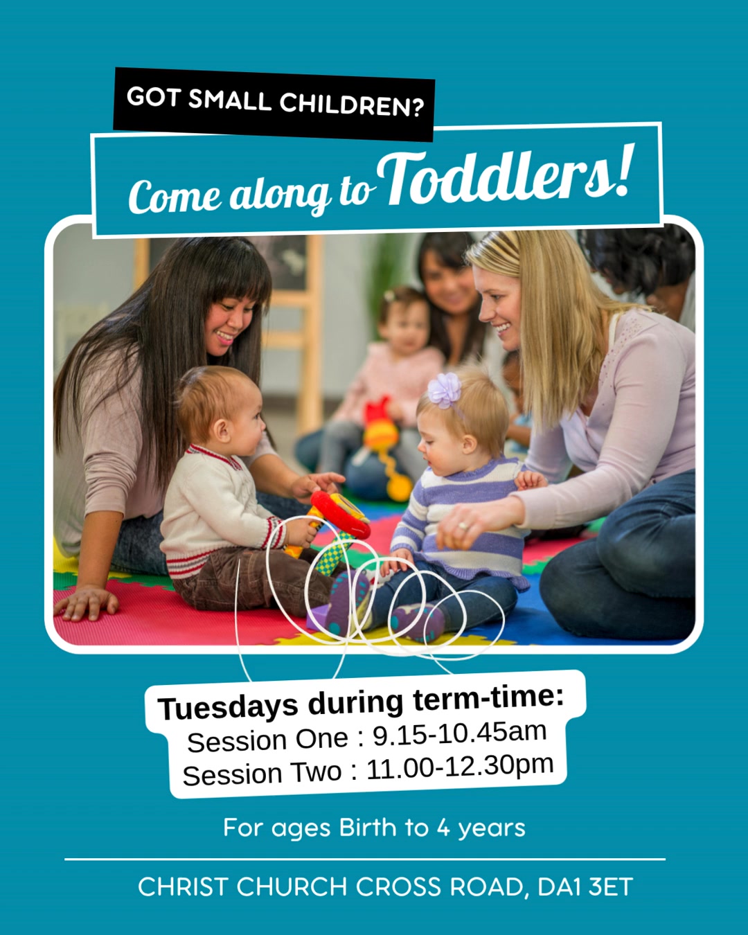 Come along to toddlers! A popular group where parents and carers can have a chat and a cup of tea/coffee while their toddlers play.
#toddlers #church #churchcommunity #weeklyspecials #dartford