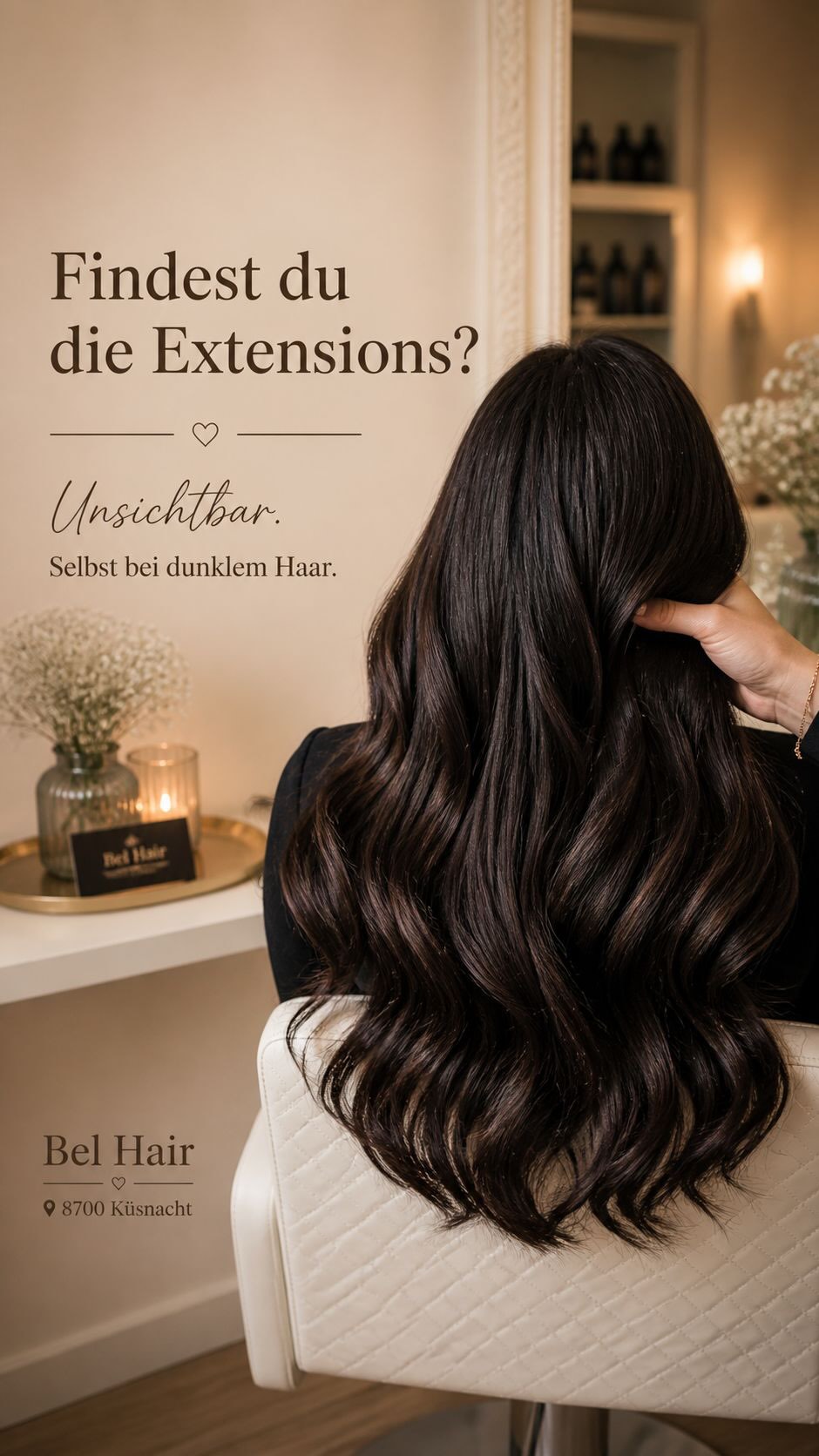 Ehrlich: Hättest du sie gefunden? 👀
Genau darum geht es.
Nicht, dass man Extensions sieht
sondern dass man sie eben nicht erkennt.
Das ist die Kunst.
Natürlich.
Individuell angepasst.
Und so eingearbeitet,
dass es sich einfach wie dein eigenes Haar anfühlt.
Für Frauen, die keine Kompromisse wollen sondern Qualität 🤍
Bel Hair Küsnacht
#belhairküsnacht #extensions #feineshaar #zürich #küsnacht