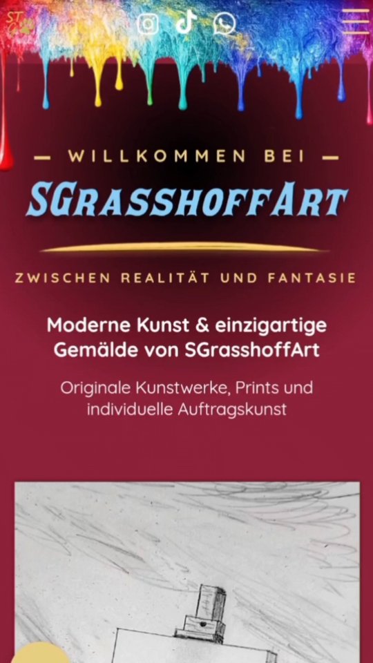 Visit my site: sgrasshoffart.com
#acrylicpainting #digitalpainting🎨 #catpainting #catlover #artwork