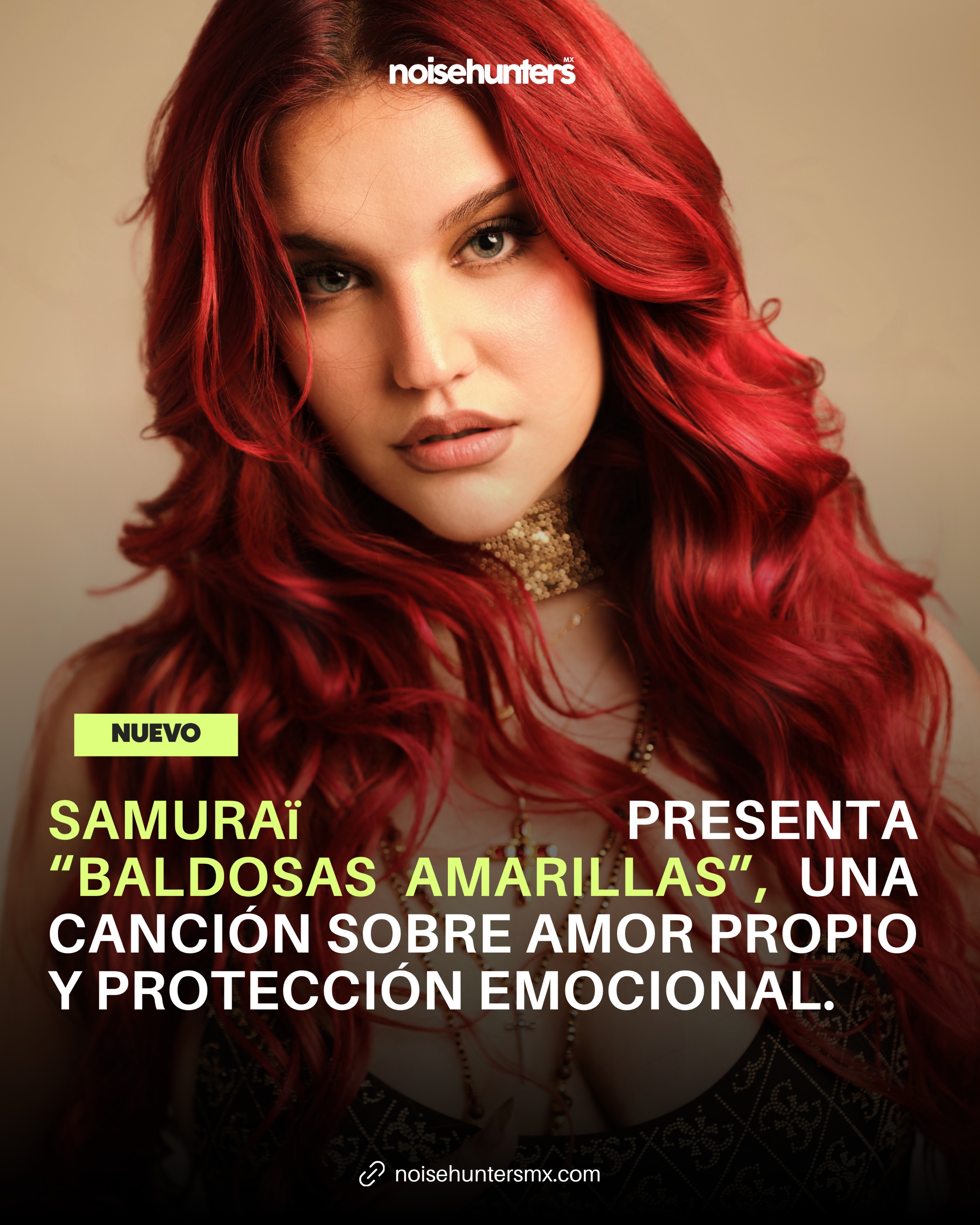 #RECOMENDACION
SAMURAÏ ( @samurai.fm ) sigue demostrando por qué es una de las voces más interesantes del nuevo pop español. ✨
Con “BALDOSAS AMARILLAS”, la artista mezcla cuerdas, electrónica y emociones al límite para crear una canción que habla sobre proteger el corazón sin dejar de sentir.
Una rola intensa, elegante y cinematográfica que definitivamente tienes que escuchar. 🖤
#Samurai, #BaldosasAmarillas, #PopEspañol, #NuevaMusica,