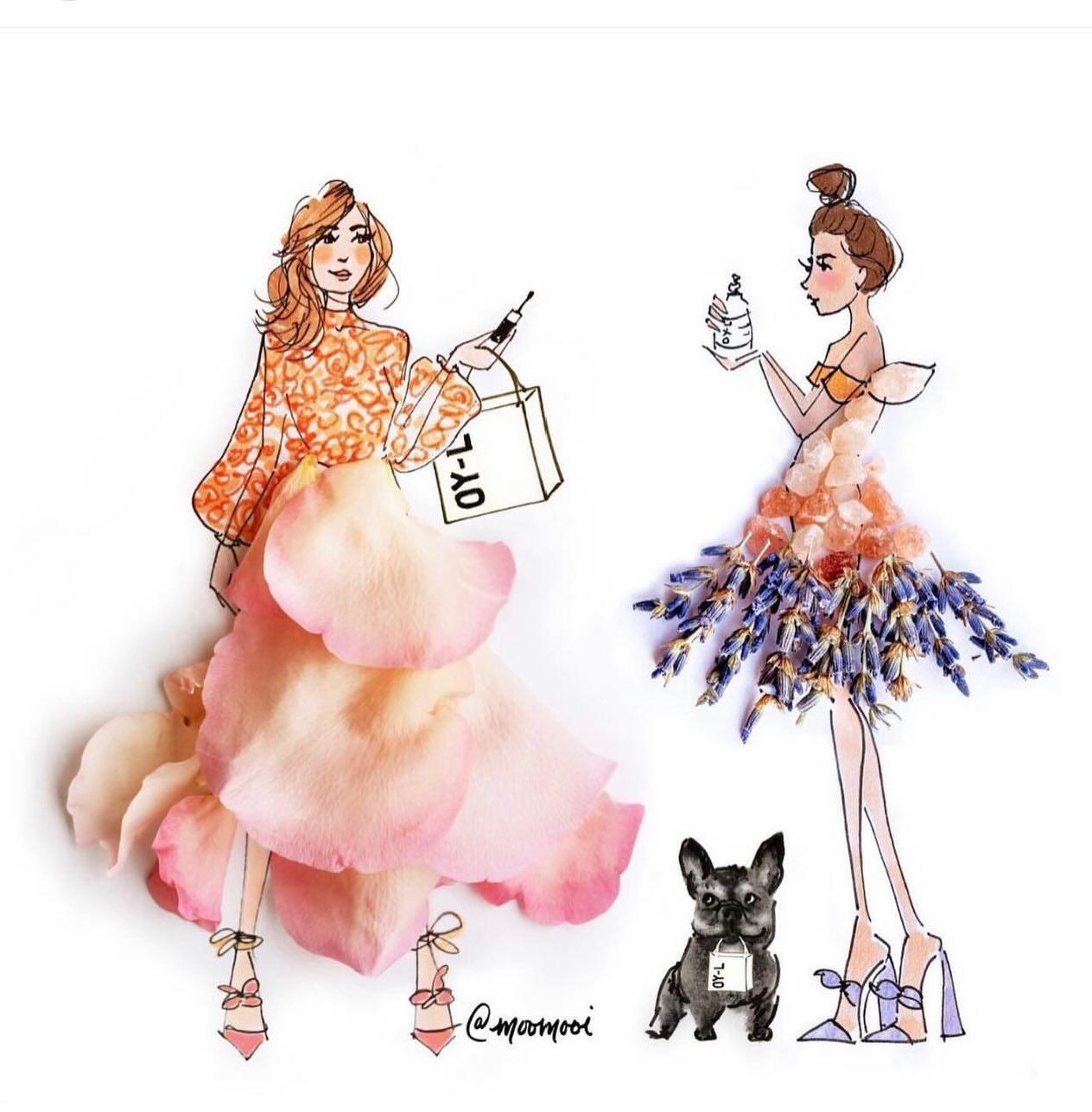 This is such a great artistic depiction of OY-L done by @moomooi. It’s show how I was in the fashion business for years, my youngest daughter got sick and why I needed to find cleaner products for her, me and every family. And of course, my beloved Frenchie, Angie, who I rescued the week I started my business.
Happy Mother’s Day🍊🌹
#orange #rose #apothecary #mom