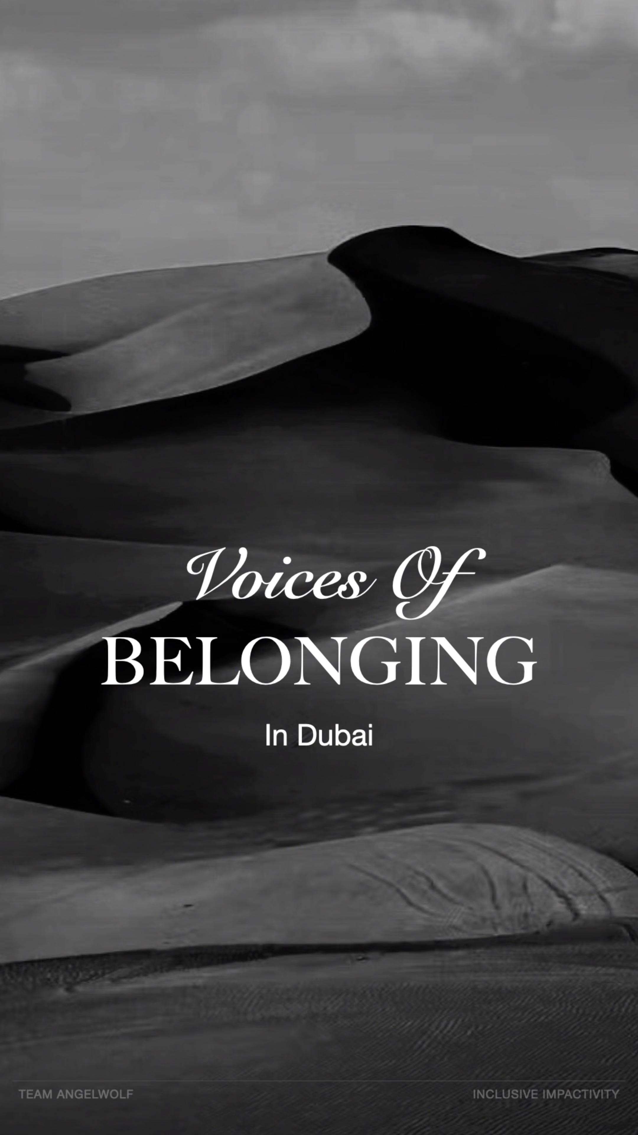 Episode 08
VOICES OF BELONGING - Dubai
Through our work with Team AngelWolf, we often say that inclusion starts with something very simple:
• Everyone needs to feel safe
• Everyone needs to feel that they belong
At a time when many people are feeling a sense of uncertainty, this feels more important than ever, for us all.
So we asked one simple question:
“What makes you feel safe and that you belong in Dubai?”
This is what the community shared.
Thank you to everyone who shared their voice.
#VoicesOfBelonging
#InDubai
#YearOfTheFamily
#TeamAngelWolf
#InclusiveImpactivity
🎤 Mark, Mim Jahan, Jon