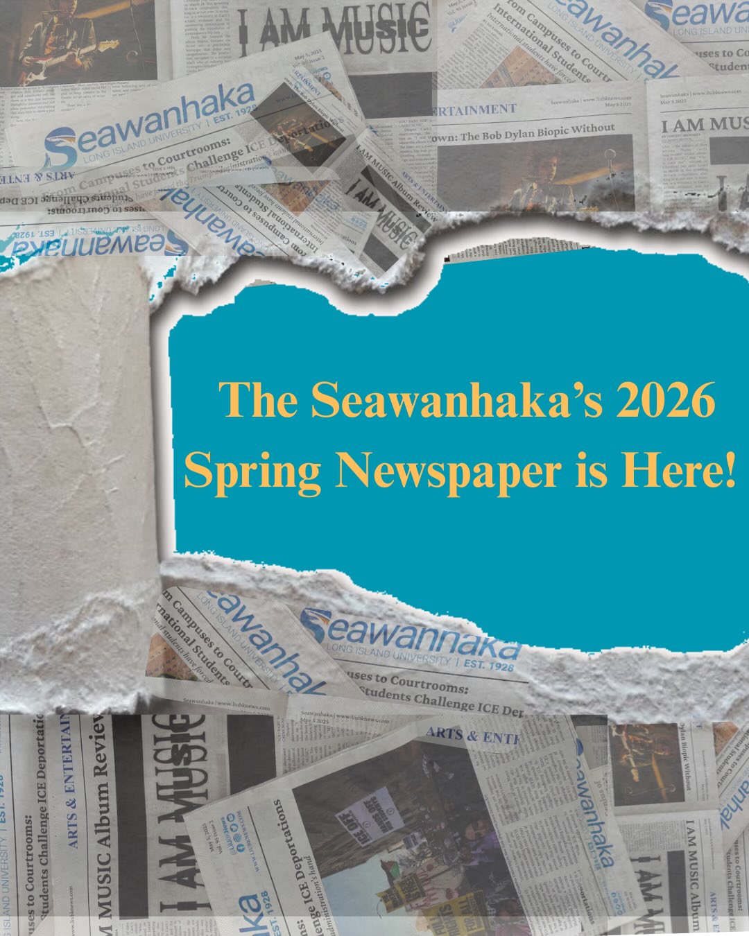 Spring Issue Drop🗞️🦈🌟
The Seawanhaka is so excited to present our latest print edition on campus!! Swipe for a sneak peek at some of our stories, and be sure to keep an eye out for print copies available all over campus 🥳✌️
A huge thank you to our editors and staff for another amazing year with the paper, and a special shoutout to senior editors @qwony_sue and @vincentmend0za for the time and effort they’ve put into the Seawanhaka🫶📰
#studentnewspaper #journalism #studentjournalism #spring